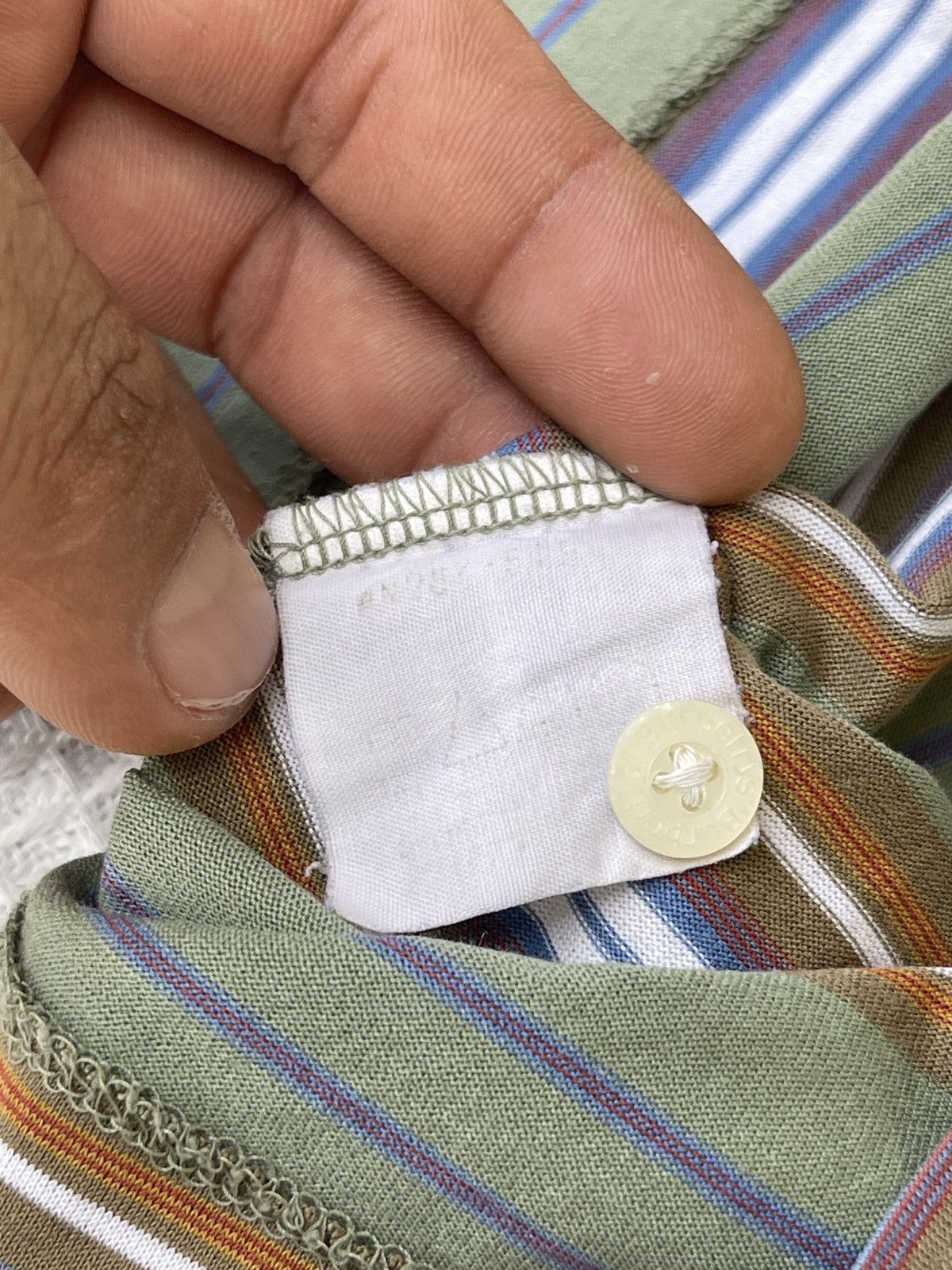 Burberry × OVER THE STRiPES × Vintage Last Drop🔥Rare🔥Vintage BURBERRY’S Polo Striped Shirt Size US M / EU 48-50 / 2 - 11 Thumbnail