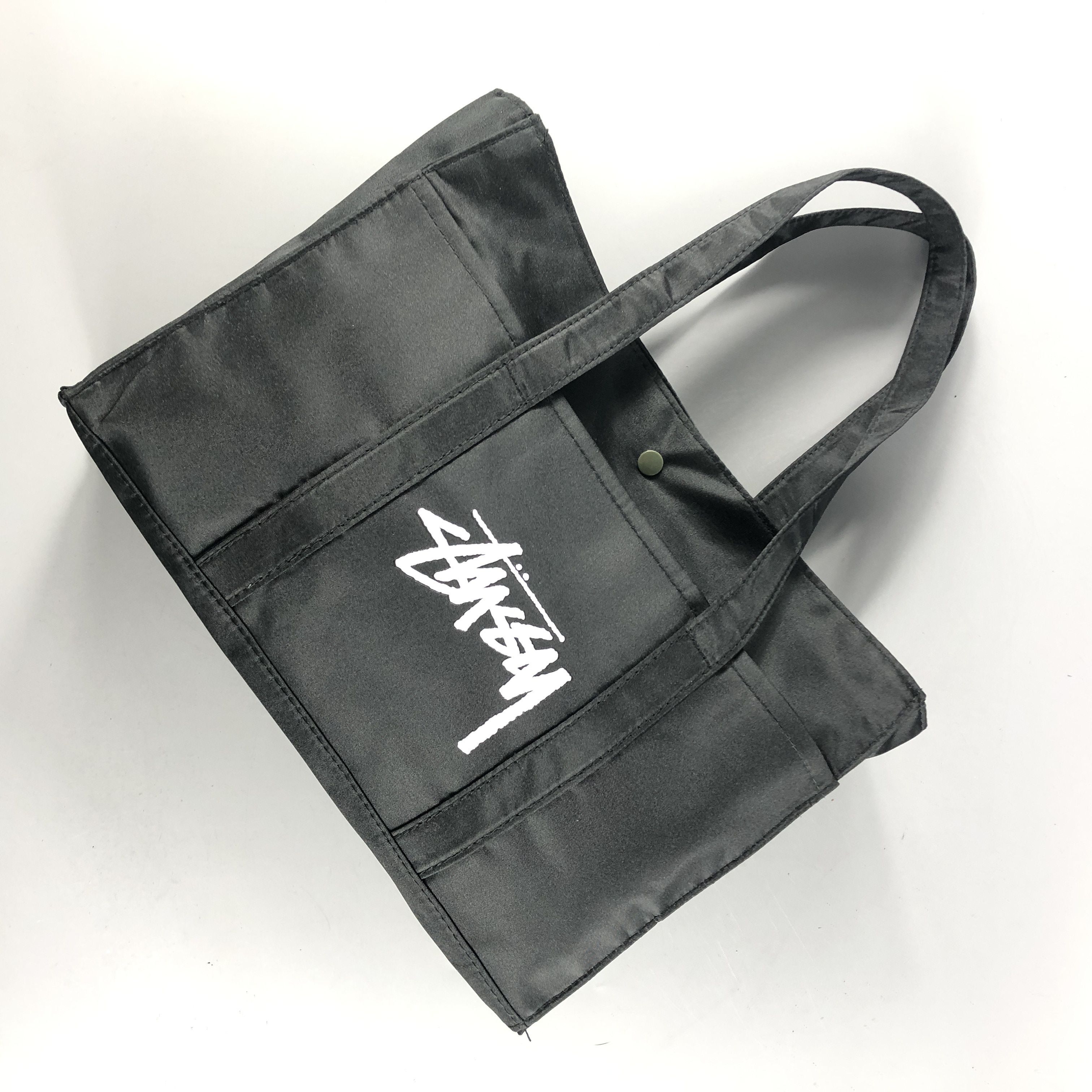 Stussy AUTHENTIC 🇯🇵 Stussy Military Black Color Tote Bag Stussy Size ONE SIZE - 1 Thumbnail