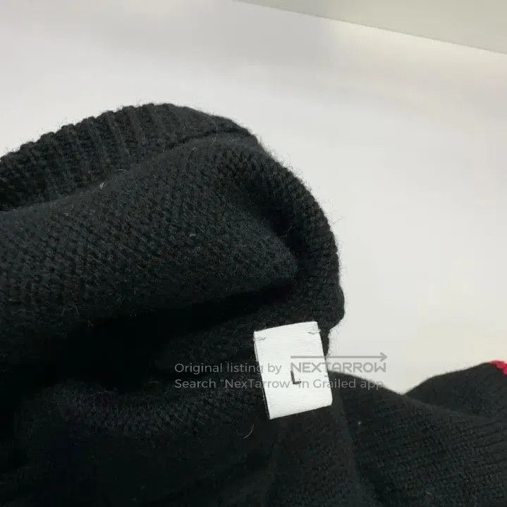 Givenchy Givenchy Men's Ribbon Heavyweight Round Neck Sweater. Size US L / EU 52-54 / 3 - 4 Thumbnail