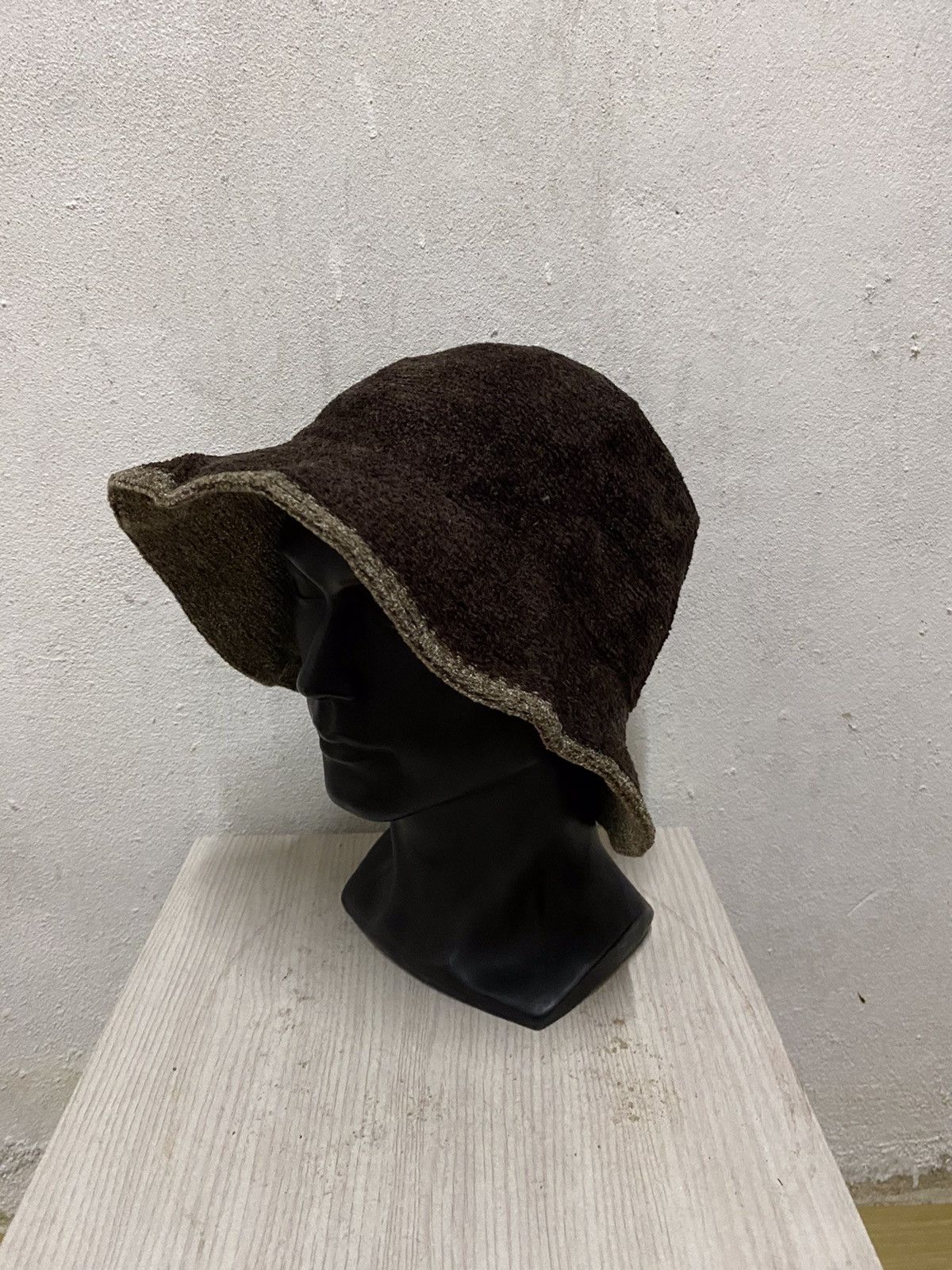 Japanese Brand Japanese Brand Plain Bucket Hat Size ONE SIZE - 3 Thumbnail