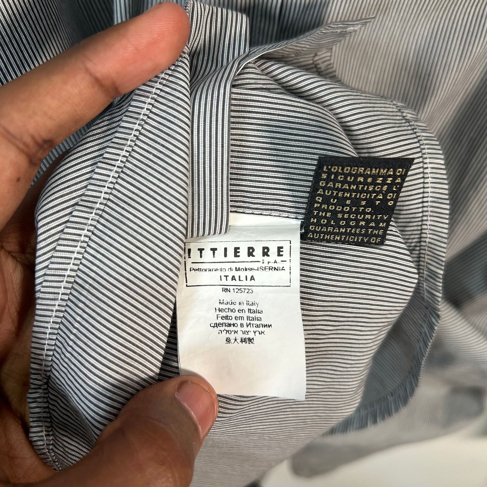 Just Cavalli Just Cavalli Strip Button Up Shirt Size S Size US S / EU 44-46 / 1 - 5 Thumbnail