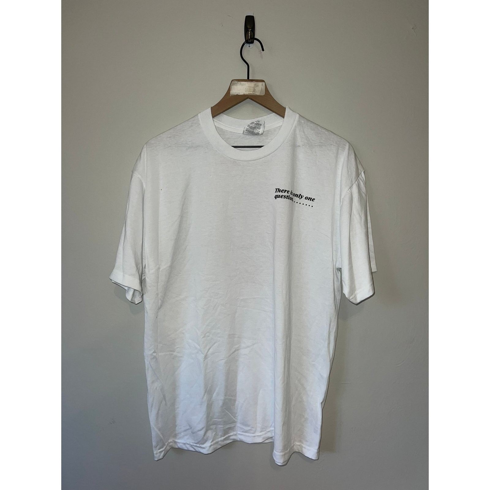 Jerzees Vintage Would You Go To Bed With Me Shirt The Film Tee 90s L Size US L / EU 52-54 / 3 - 2 Thumbnail