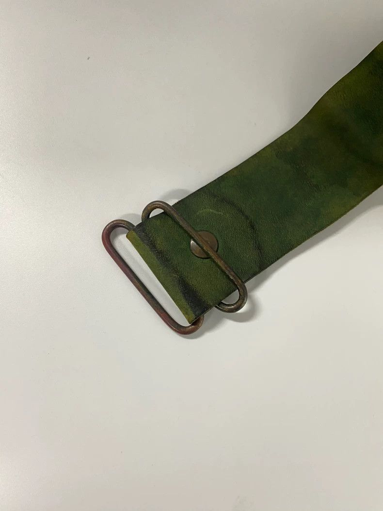 Yohji Yamamoto Yohji Yamamoto Leather Bracelet With Signature-2506 Size ONE SIZE - 3 Thumbnail