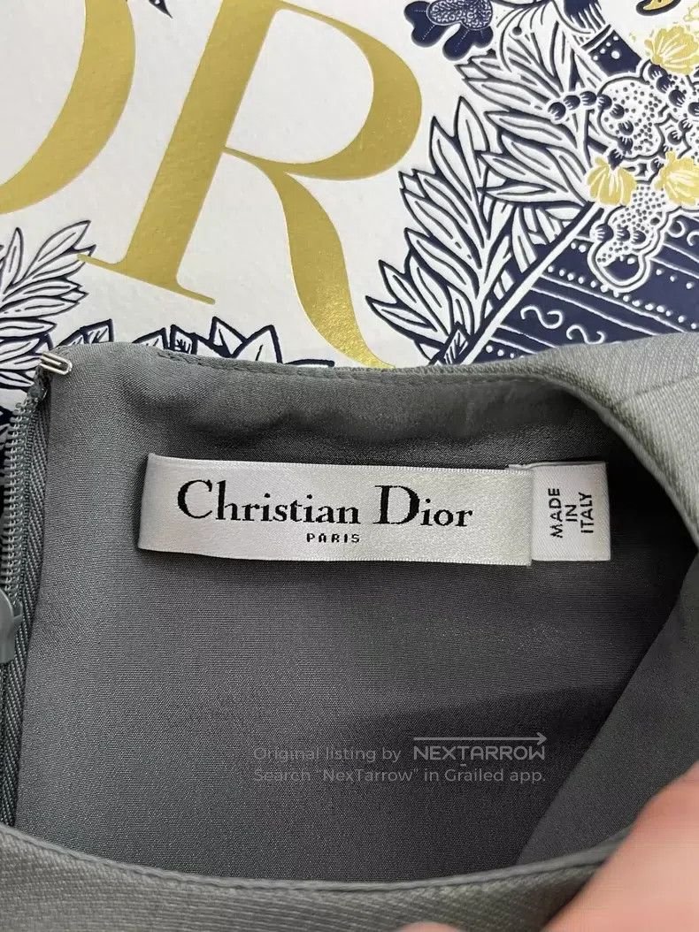 Dior Dior Silk wool dress Size S / US 4 / IT 40 - 3 Thumbnail