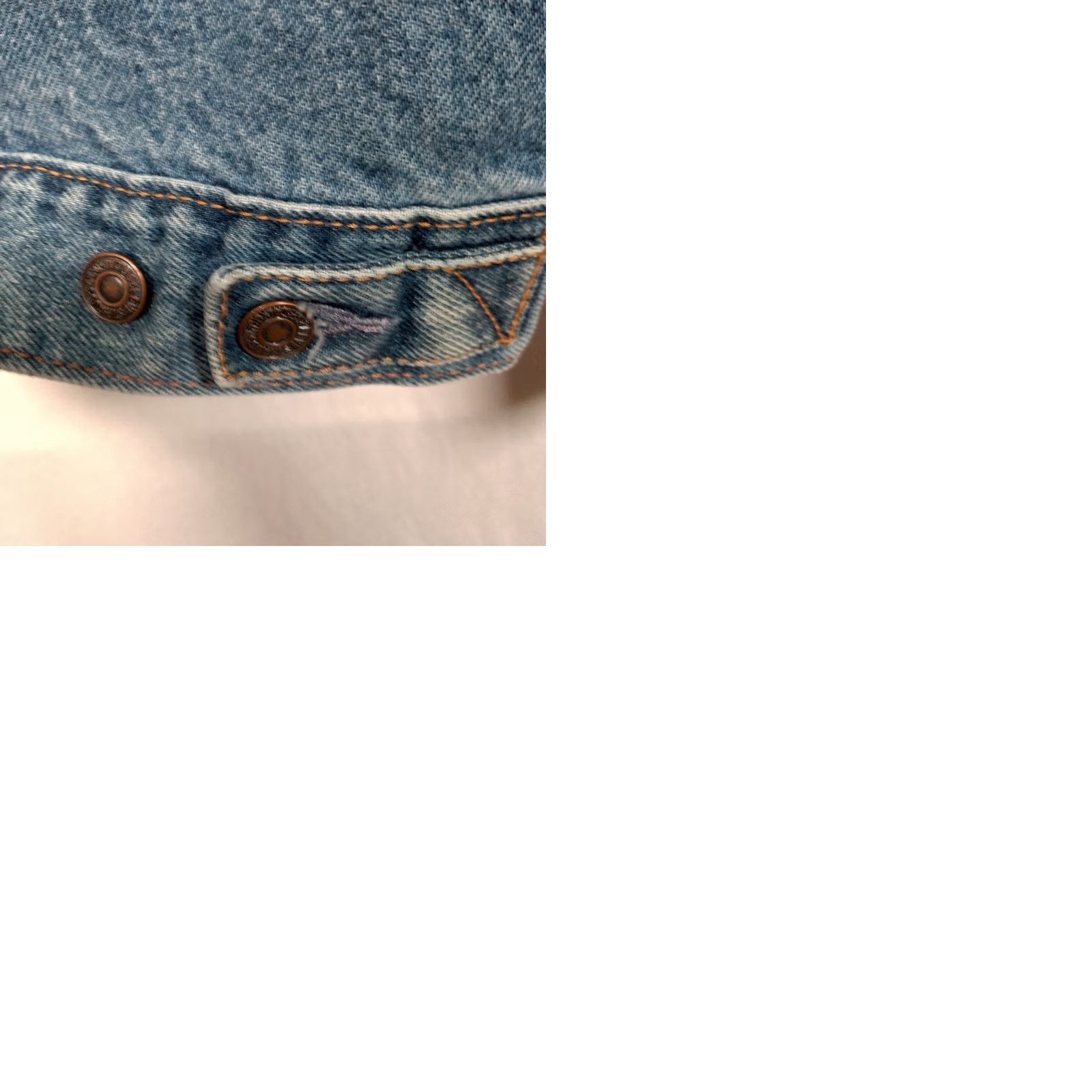 Levi's VINTAGE Levi's Jean Jacket Men XL Denim Trucker Button Up blue Pocketed Regular fit Size US 36 / EU 52 - 11 Thumbnail