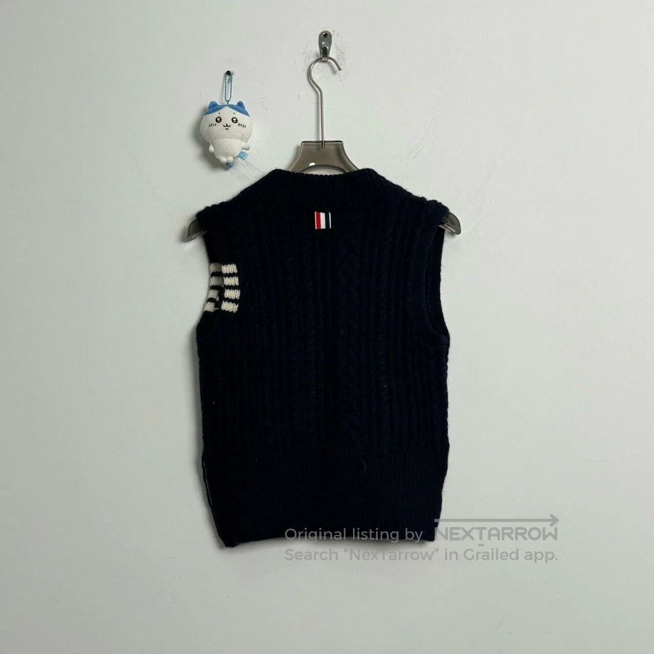 Thom Browne Thom Browne Navy Wool Vest. Size US S / EU 44-46 / 1 - 2 Thumbnail