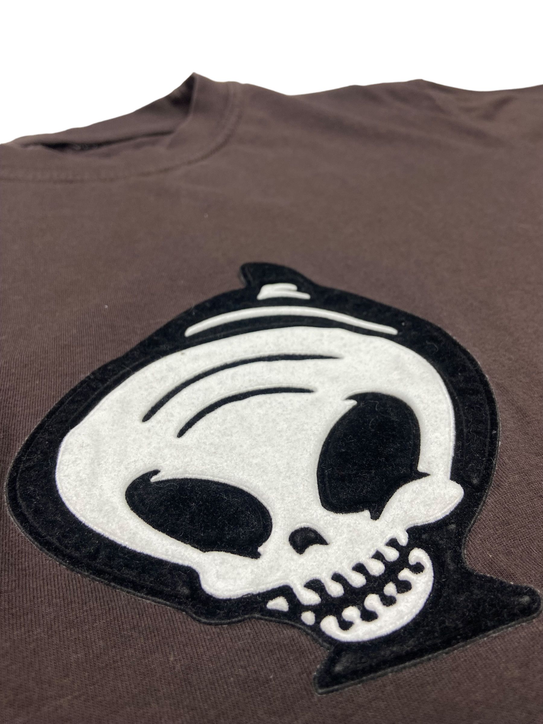 Vintage BLIND VELOUR PUFF BIG LOGO ARCHIVE RARE TEE 1990s - LOT № 12 Size US L / EU 52-54 / 3 - 6 Thumbnail