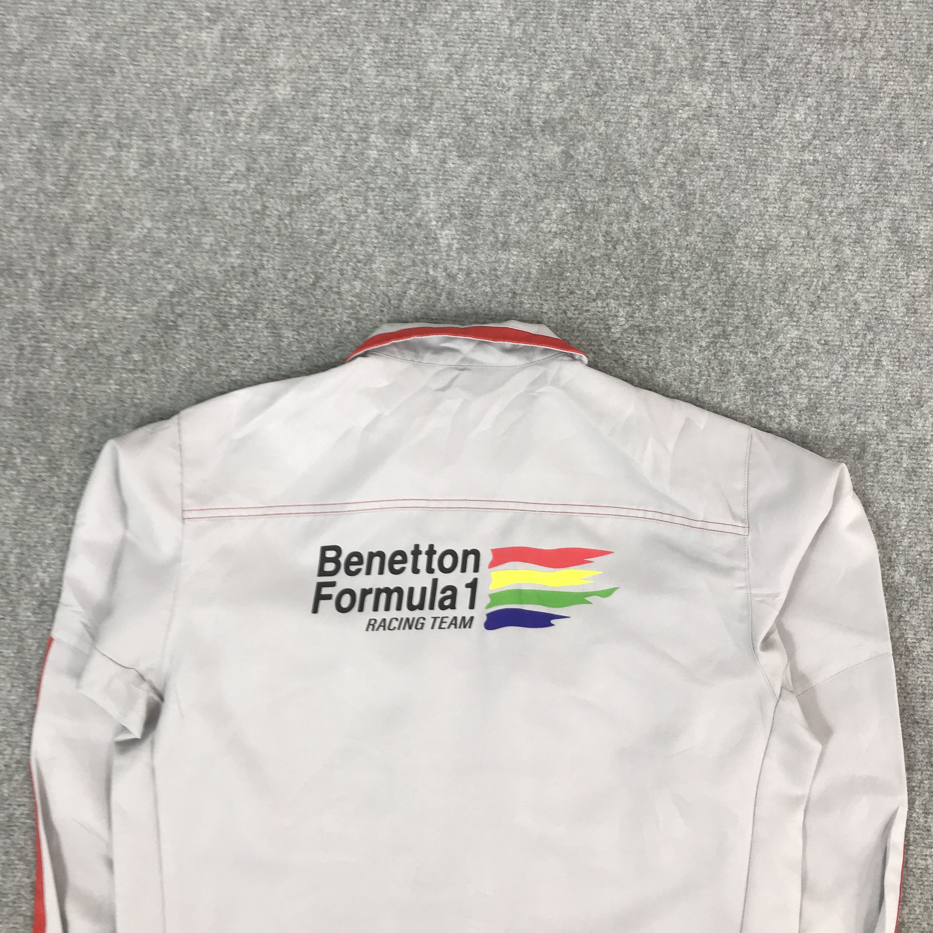 United Colors Of Benetton JAPAN BENETTON FORMULA 1 RACING TEAM CUSTOM JACKET Size US L / EU 52-54 / 3 - 4 Thumbnail