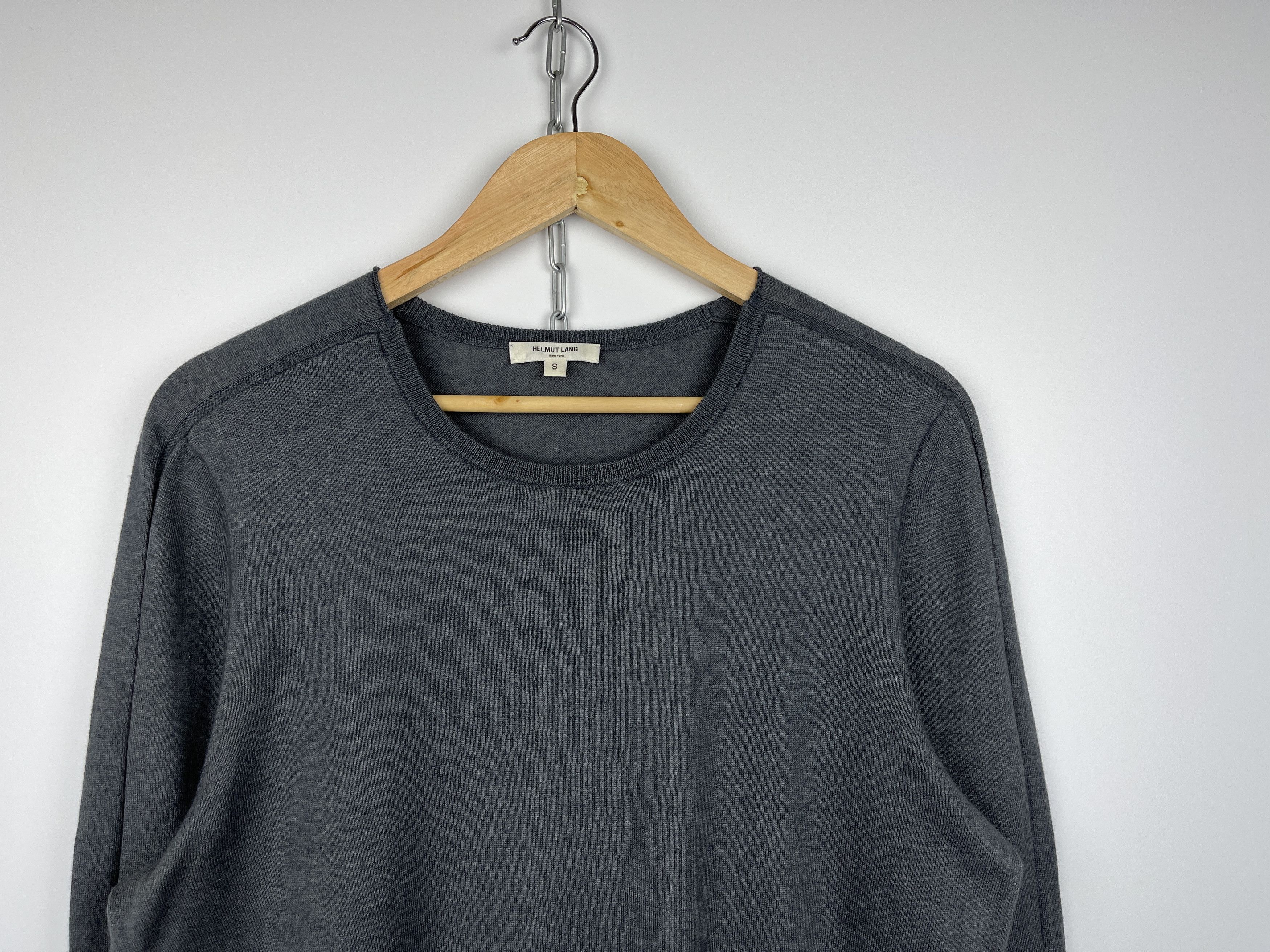 Helmut Lang Helmut Lang New York Cotton Cashmere Light Sweater Size US S / EU 44-46 / 1 - 5 Thumbnail