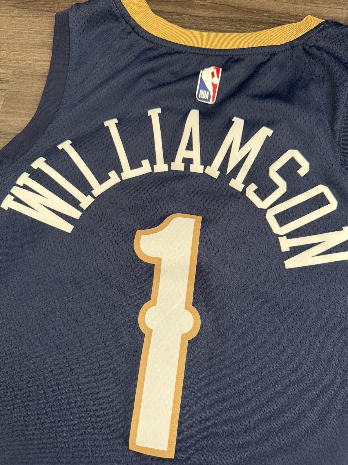 Nike New Orleans Pelicans Zion Williamson #1 NBA Swingman Jersey Size US M / EU 48-50 / 2 - 8 Thumbnail