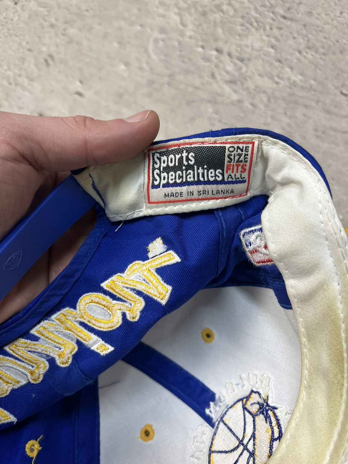 NBA SALE💣💣 Vintage Sports Specialties Golden State Warriors cap Size ONE SIZE - 5 Thumbnail