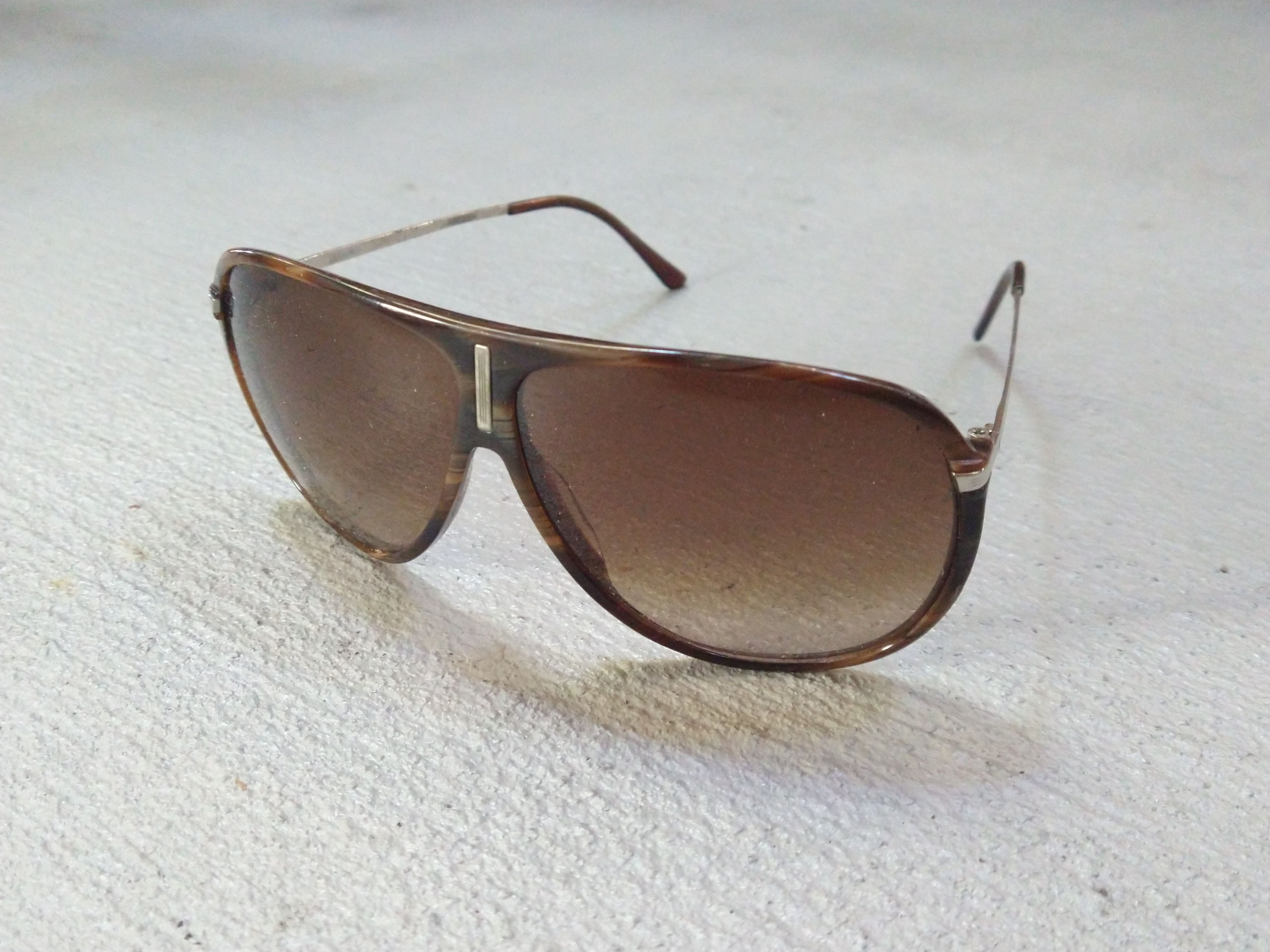 Versace Versace Aviator Sunglasses Brown Tortoise Havana Italy Size ONE SIZE - 2 Thumbnail