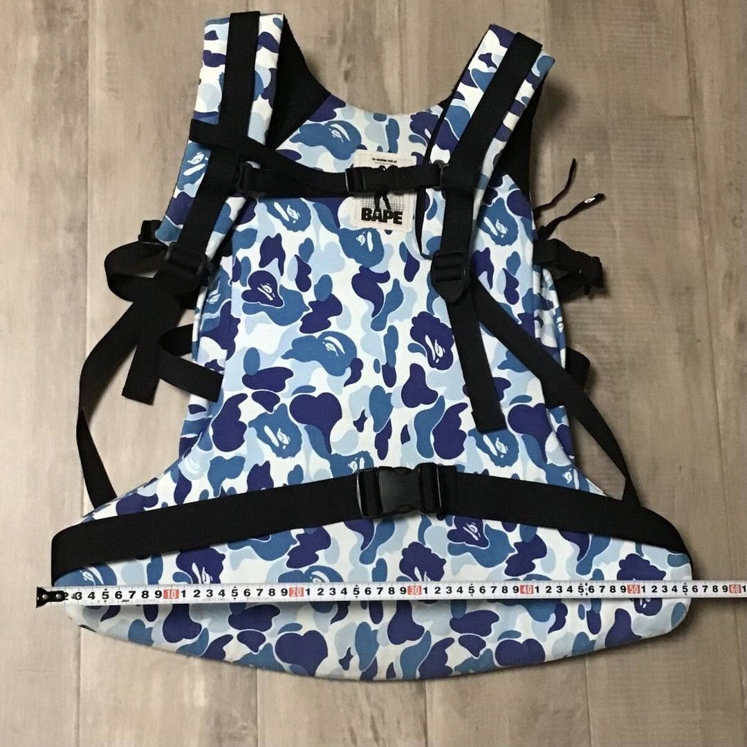 Bape 🔥Vintage🔥 BAPE ABC camo blue backpack a bathing ape NIGO Size ONE SIZE - 7 Thumbnail