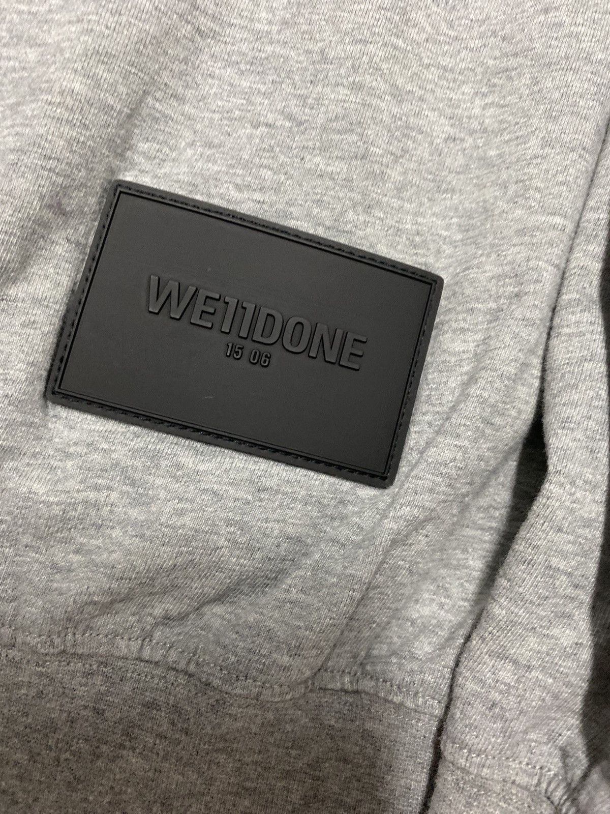Vintage × WE11DONE Crazy Streetwear Y2K We11Done Spellout Sweatshirt S Size US S / EU 44-46 / 1 - 8 Thumbnail