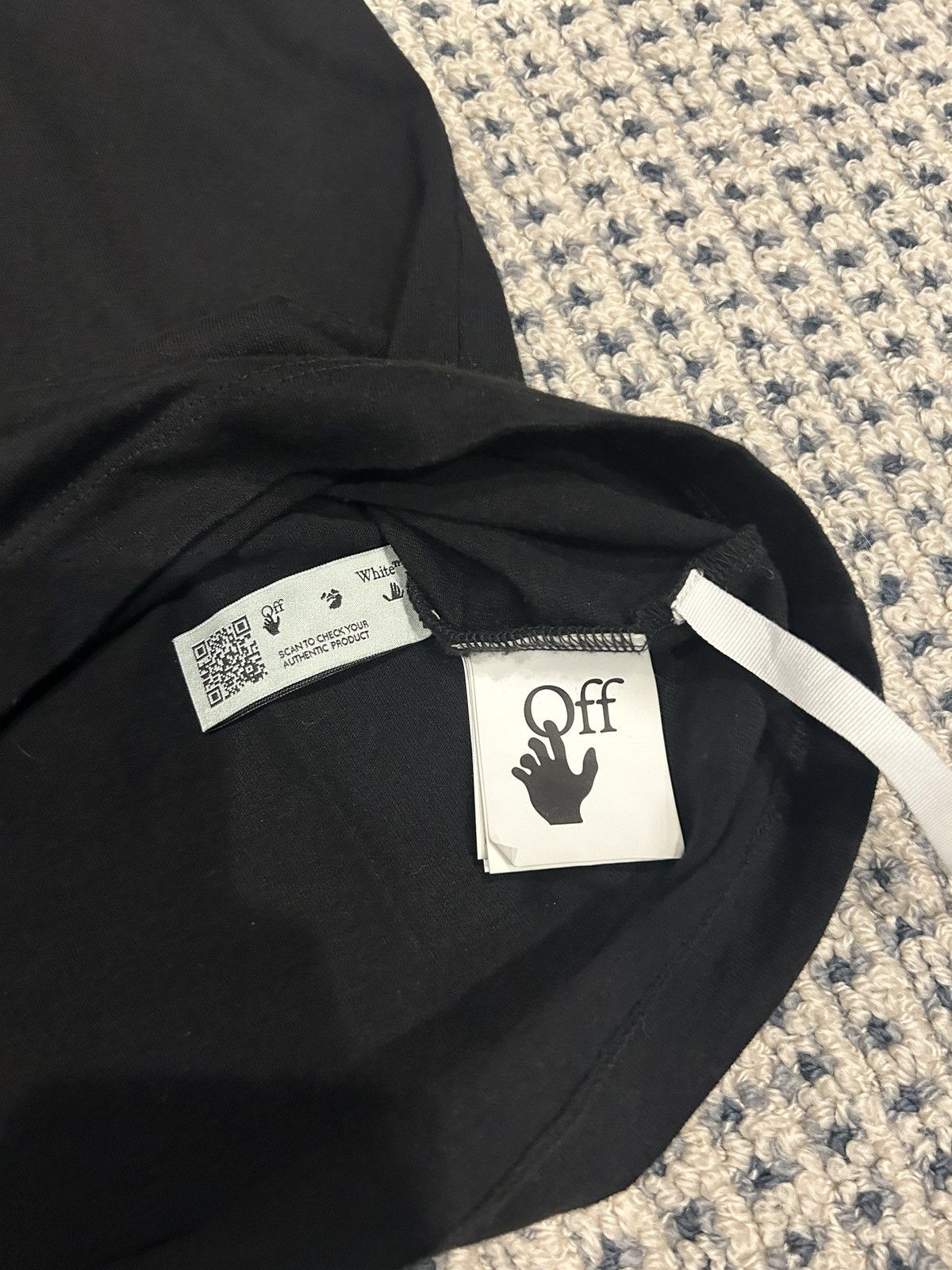 Off-White Off-White Handshake Tee Size US M / EU 48-50 / 2 - 4 Thumbnail