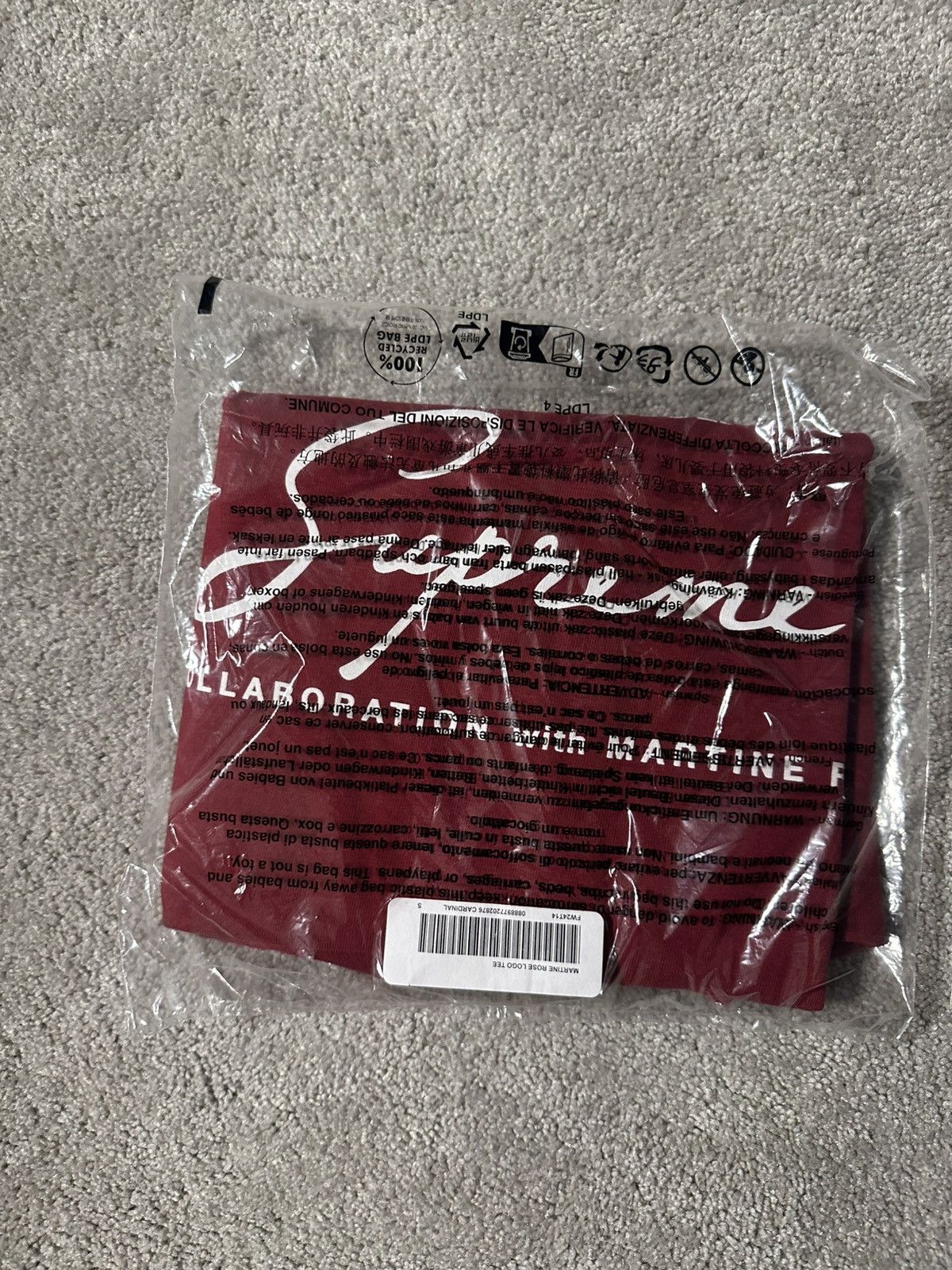 Supreme Supreme x Martine Rose T-Shirt Size US S / EU 44-46 / 1 - 2 Thumbnail