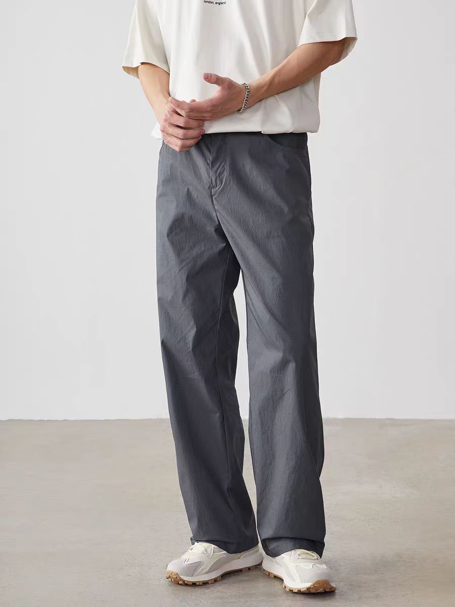 Japanese Brand × Vintage Vintage Street Quick Dry Loose Fit Casual Sweatpants Size US 36 / EU 52 - 4 Thumbnail