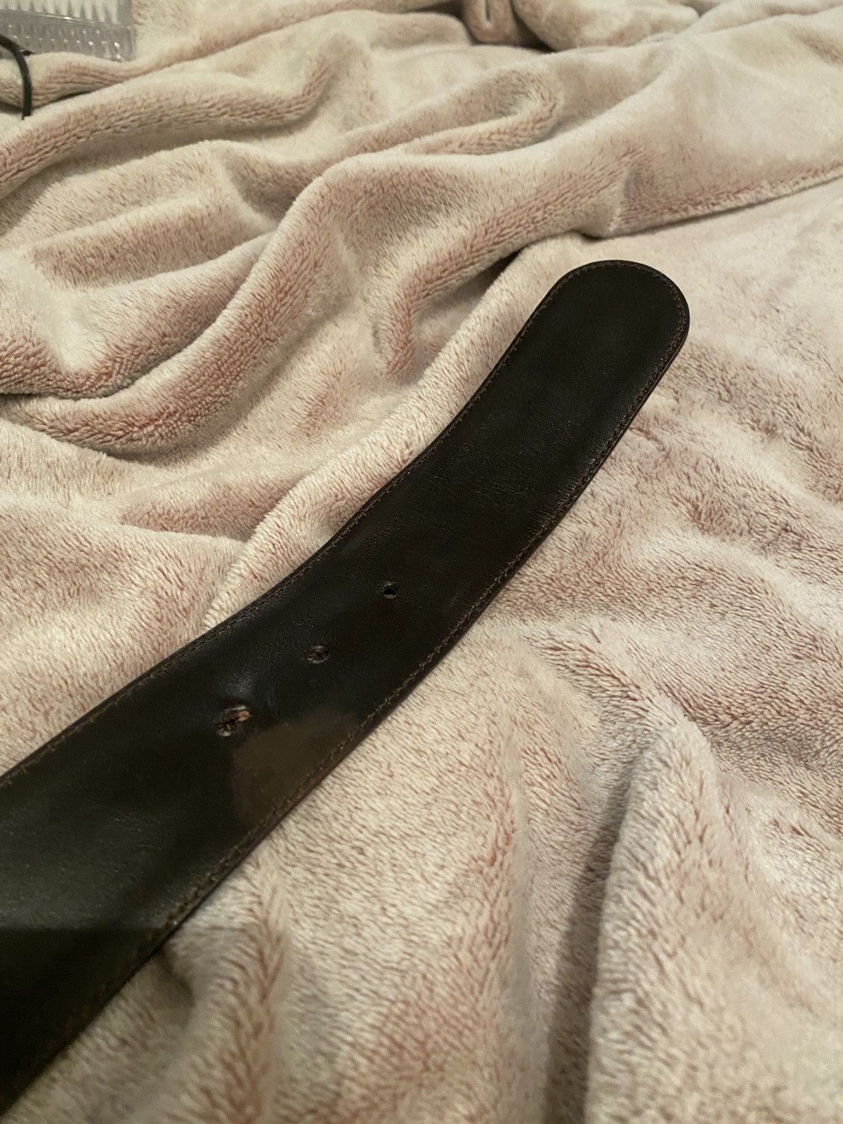 Gucci Gucci monogram belt size 80 Size ONE SIZE - 9 Thumbnail