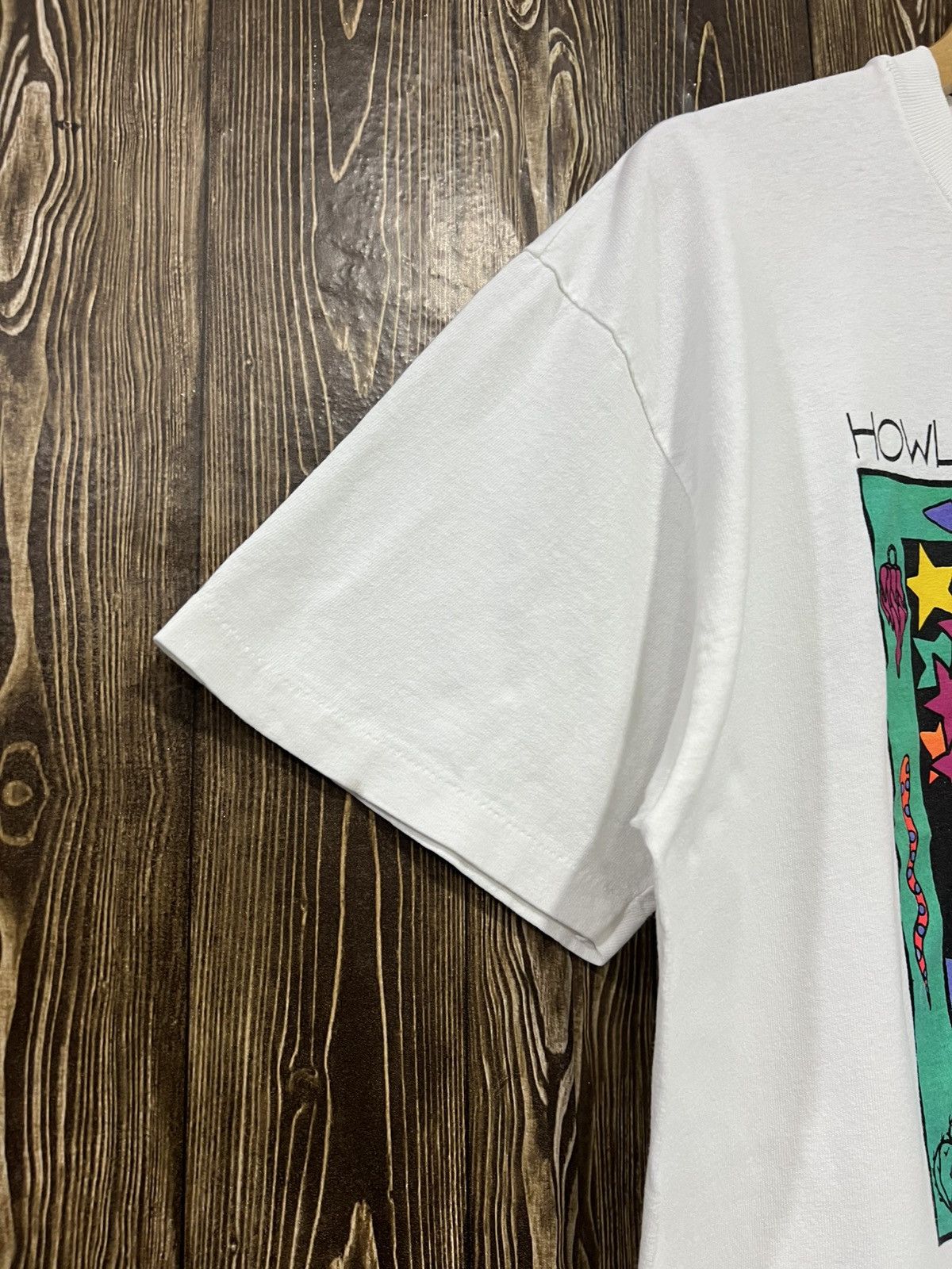Vintage Vintage 90s Howlin Art Potrait Sketch Tshirt Size US L / EU 52-54 / 3 - 4 Thumbnail