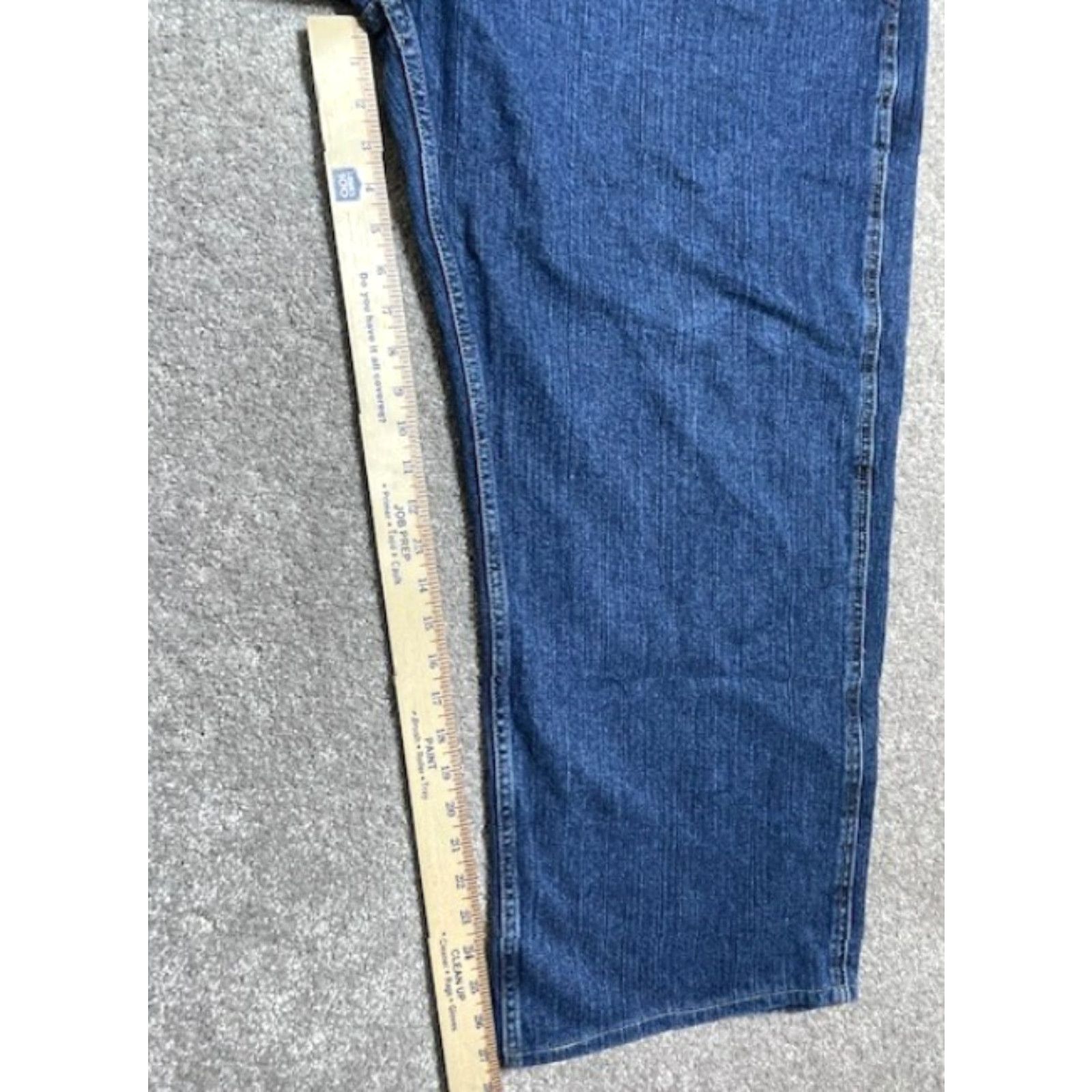Nautica Nautica Jeans Mens 42/32 Capri Cotton Medium Wash Denim High Rise Blue Jeans Capris Mens Regular 42in 32in Pocket 5-Pocket Denim Nautica Blue Mens Size US 42 / EU 58 - 5 Thumbnail