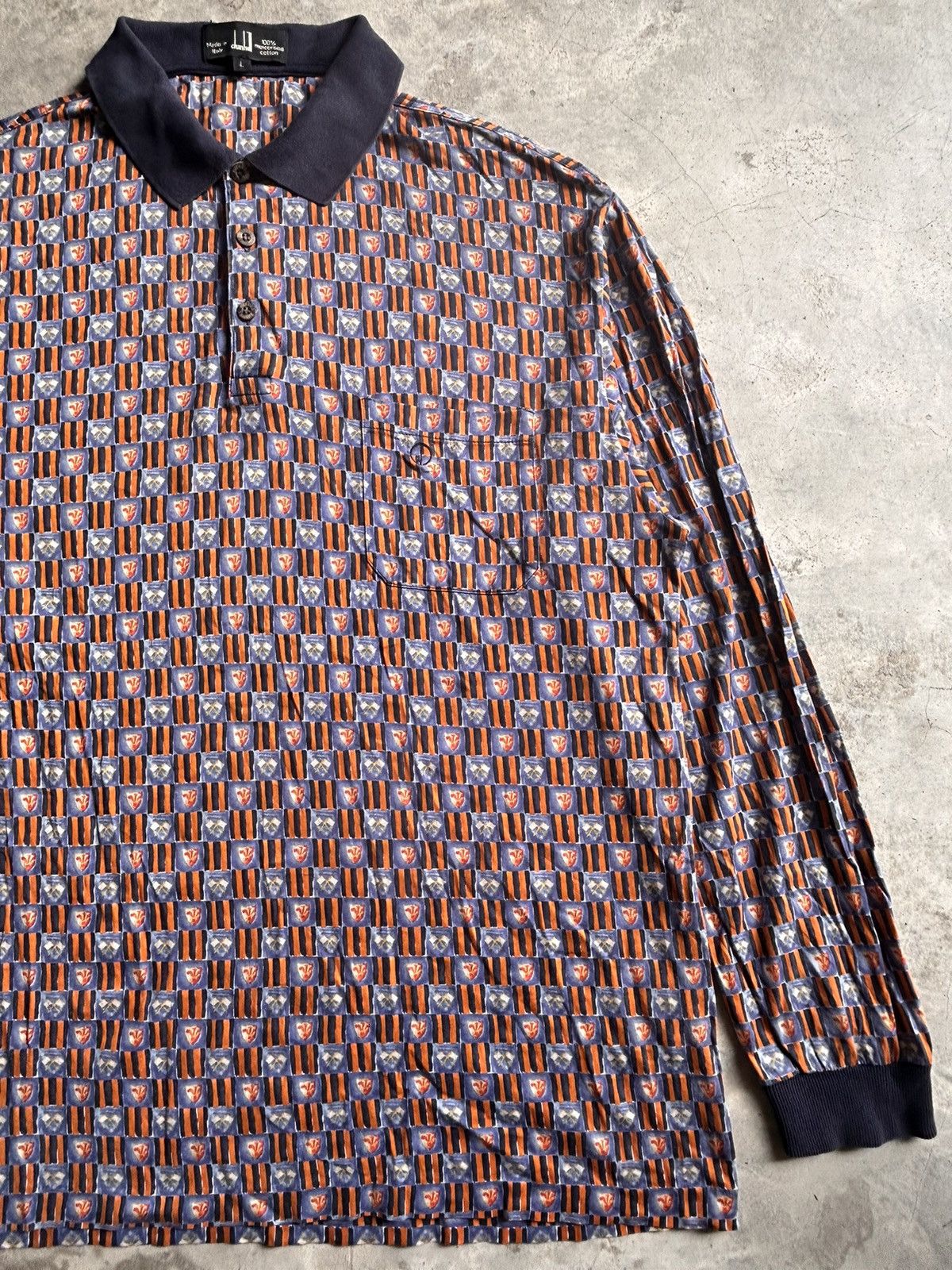 Alfred Dunhill Dunhill Vintage Polo Longsleeve Size US M / EU 48-50 / 2 - 4 Thumbnail