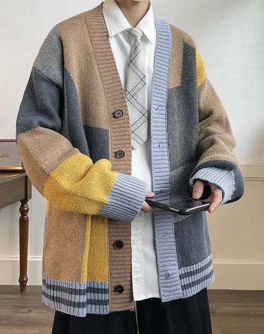Japanese Brand Unisex Fancy Cardigan Knitwear Jumper Spring Summer Size US M / EU 48-50 / 2 - 2 Thumbnail