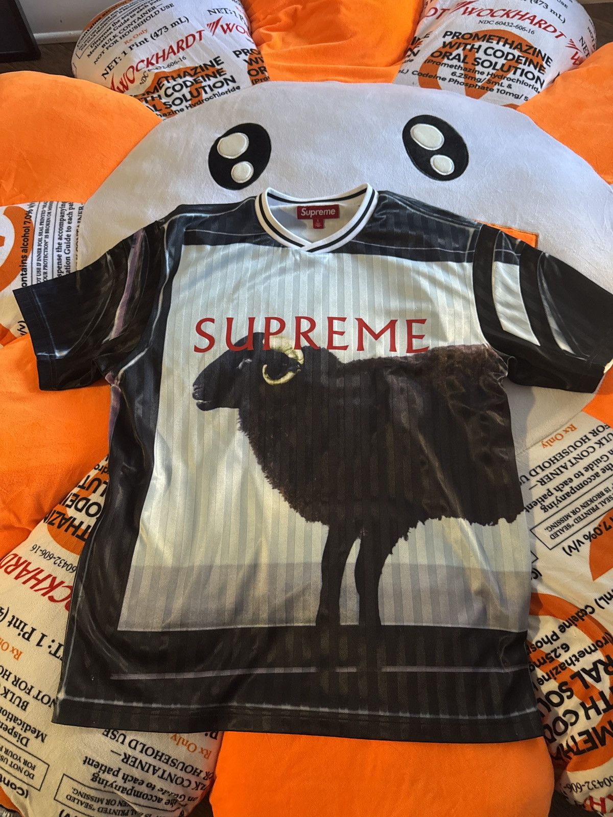 Supreme Deadstock Supreme x Damien Hirst Shark Soccer Jersey