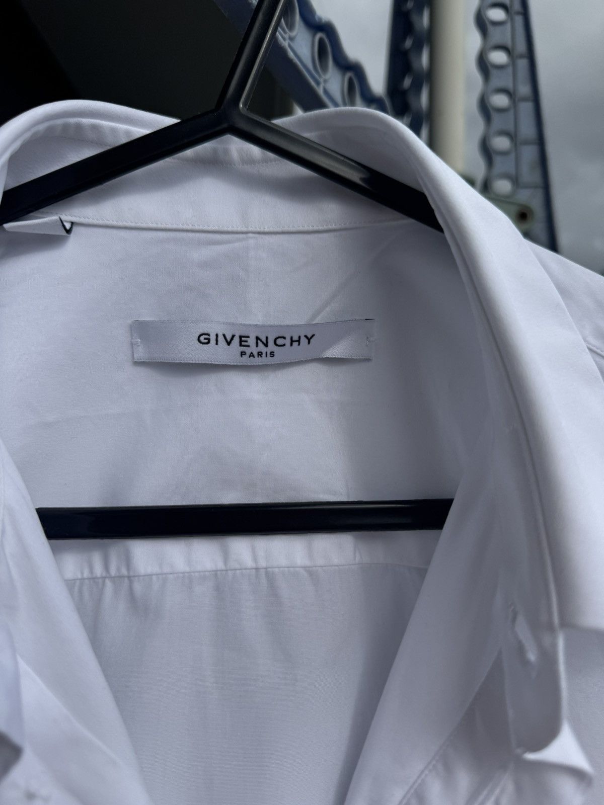 Givenchy Givenchy White Cotton Shirt Size US S / EU 44-46 / 1 - 3 Thumbnail