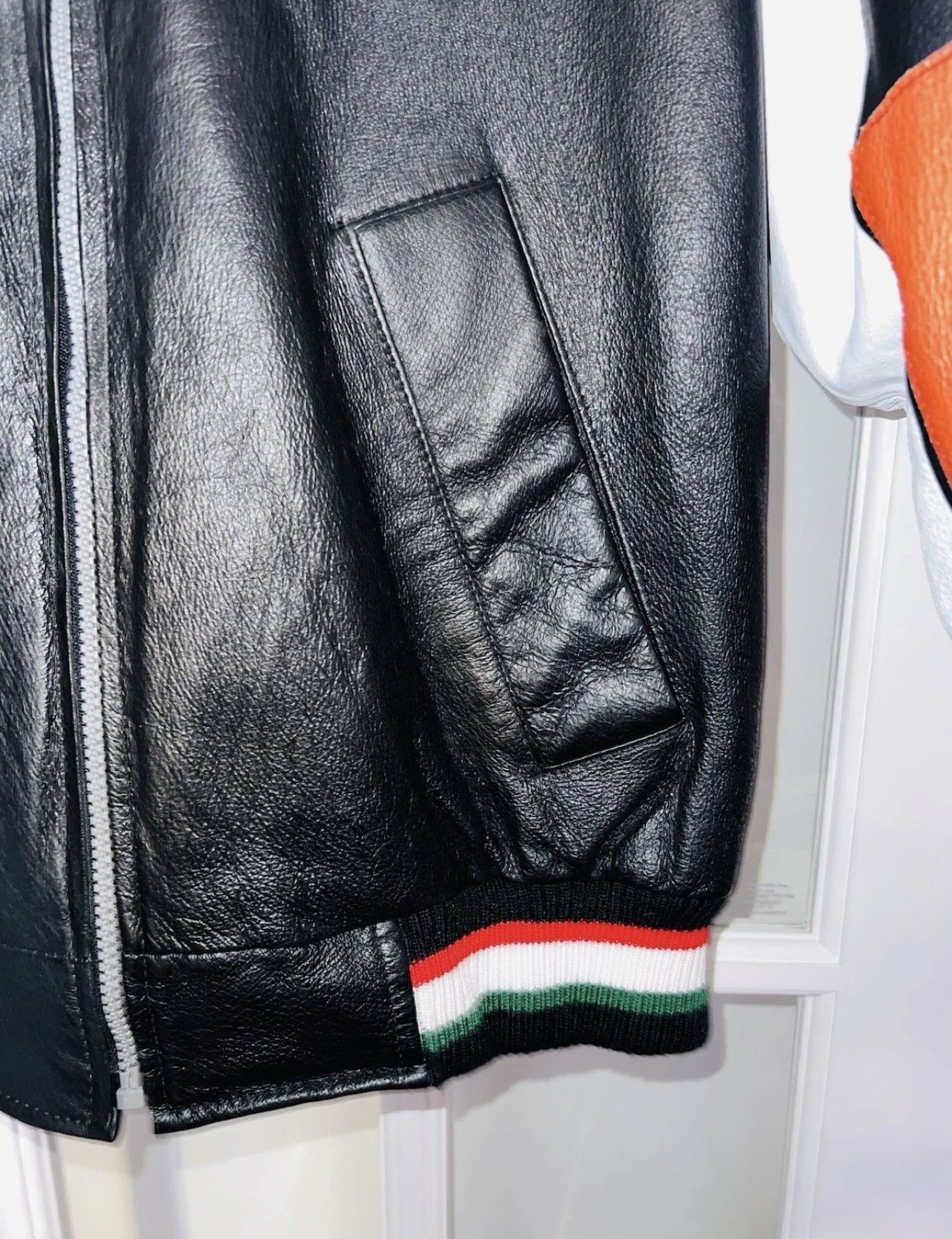 Mtv VTG 1992 MTV MUSIC TELEVISION LEATHER JACKET BLACK S BOMBER Size US S / EU 44-46 / 1 - 8 Thumbnail