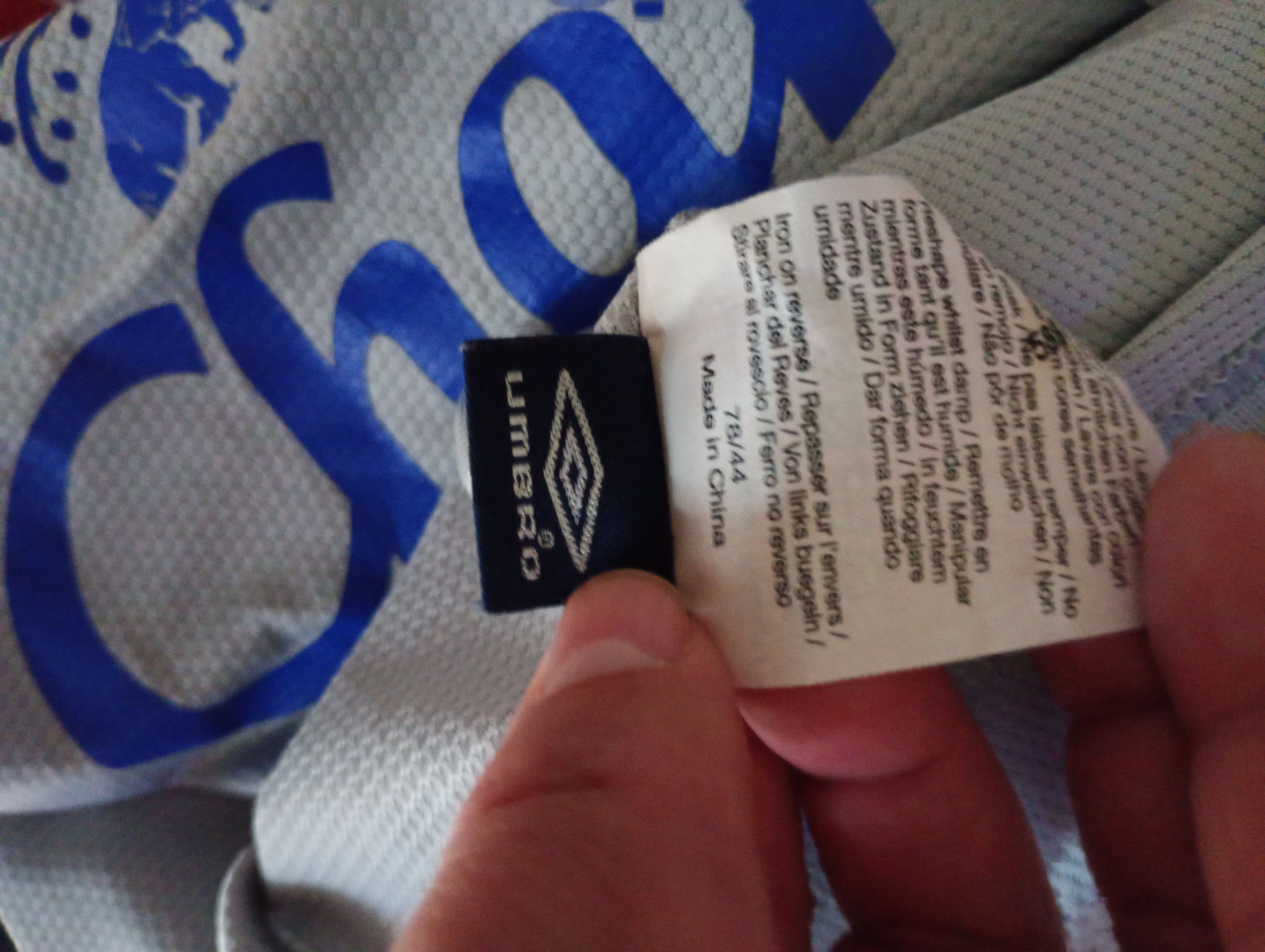 Umbro Umbro Everton FC Jersey 2005-2006 Size US L / EU 52-54 / 3 - 15 Thumbnail