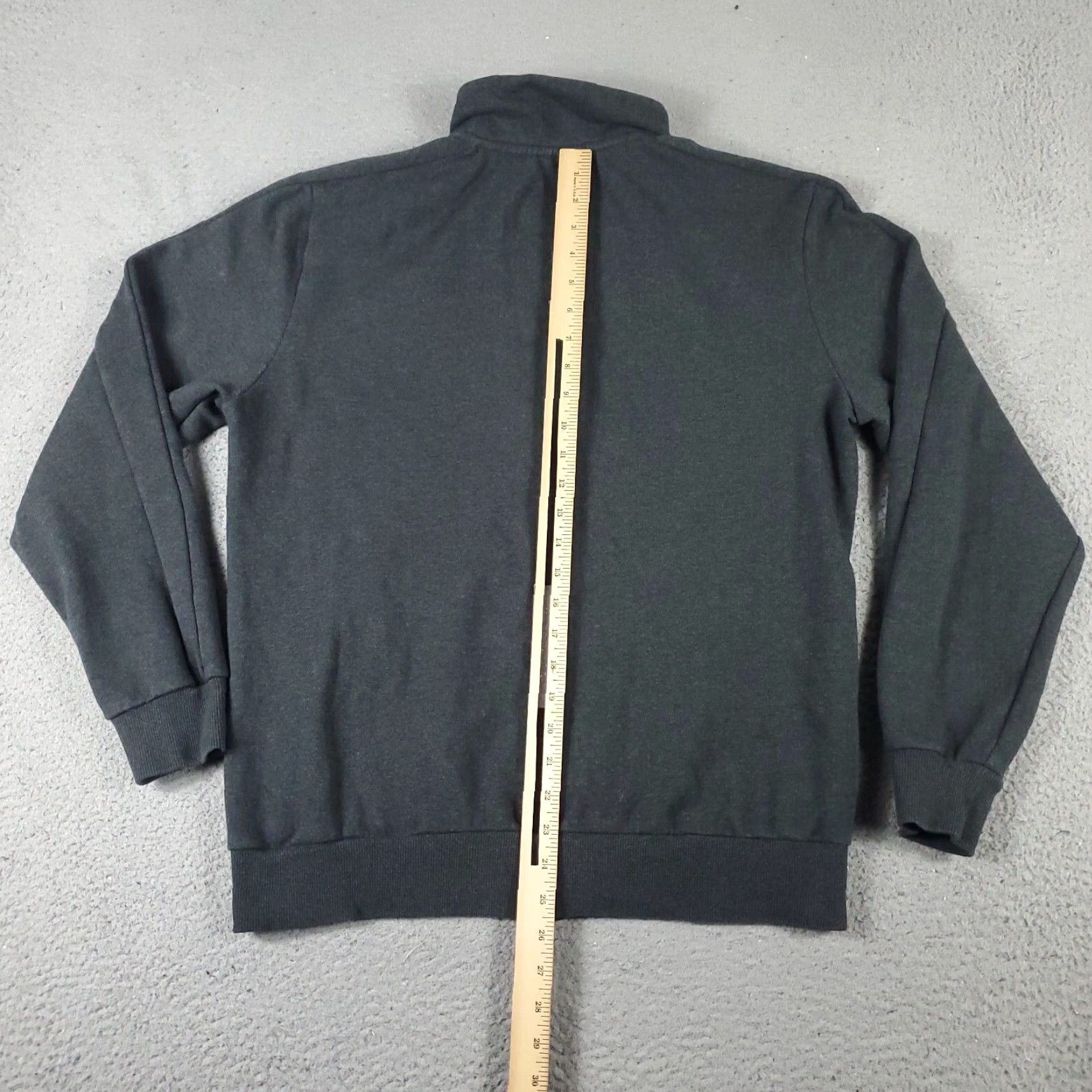Puma Puma Mens Sweater Medium Gray Logo Full Zip Casual Sweatshirt Size US M / EU 48-50 / 2 - 7 Thumbnail