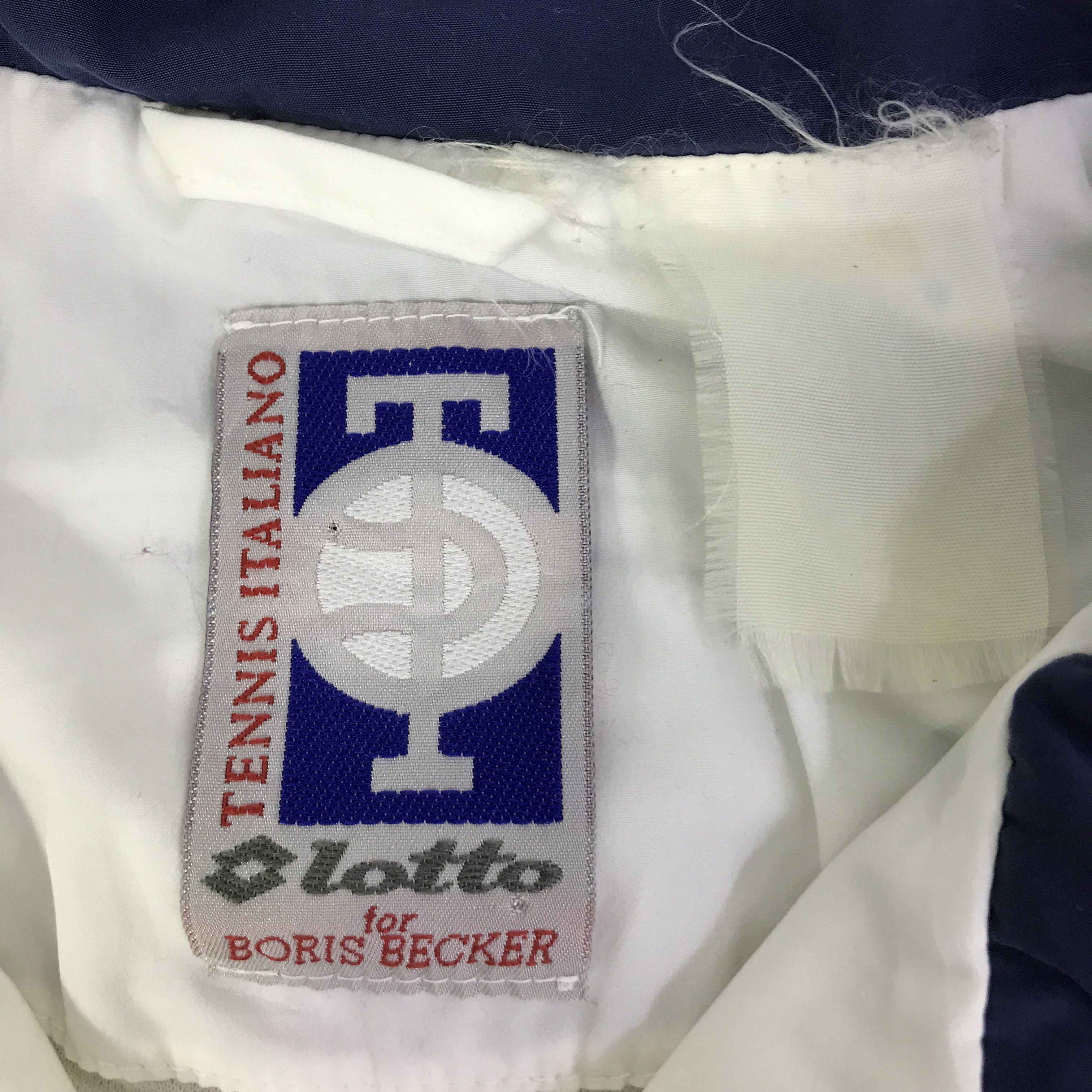 Lotto Sport VTG LOTTO TENIS ITALIANO JACKET K94B11 Size US L / EU 52-54 / 3 - 10 Thumbnail