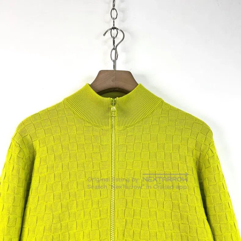 Louis Vuitton Louis Vuitton Damier Green Sheep Wool Long Sleeve Sweater Size US S / EU 44-46 / 1 - 3 Thumbnail