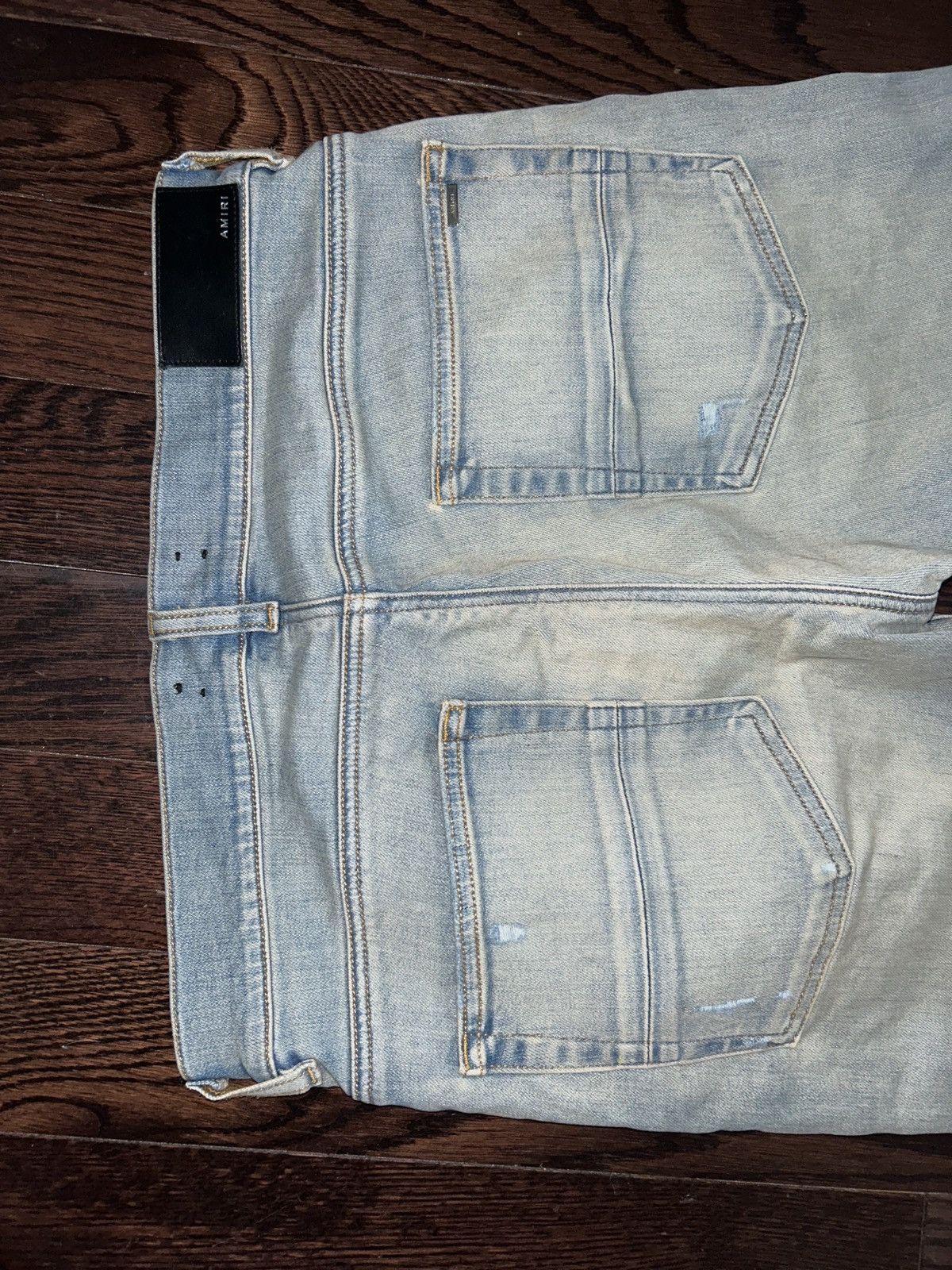 Amiri AMIRI STACKED DENIM ANTIQUE INDIGO Size US 32 / EU 48 - 3 Thumbnail