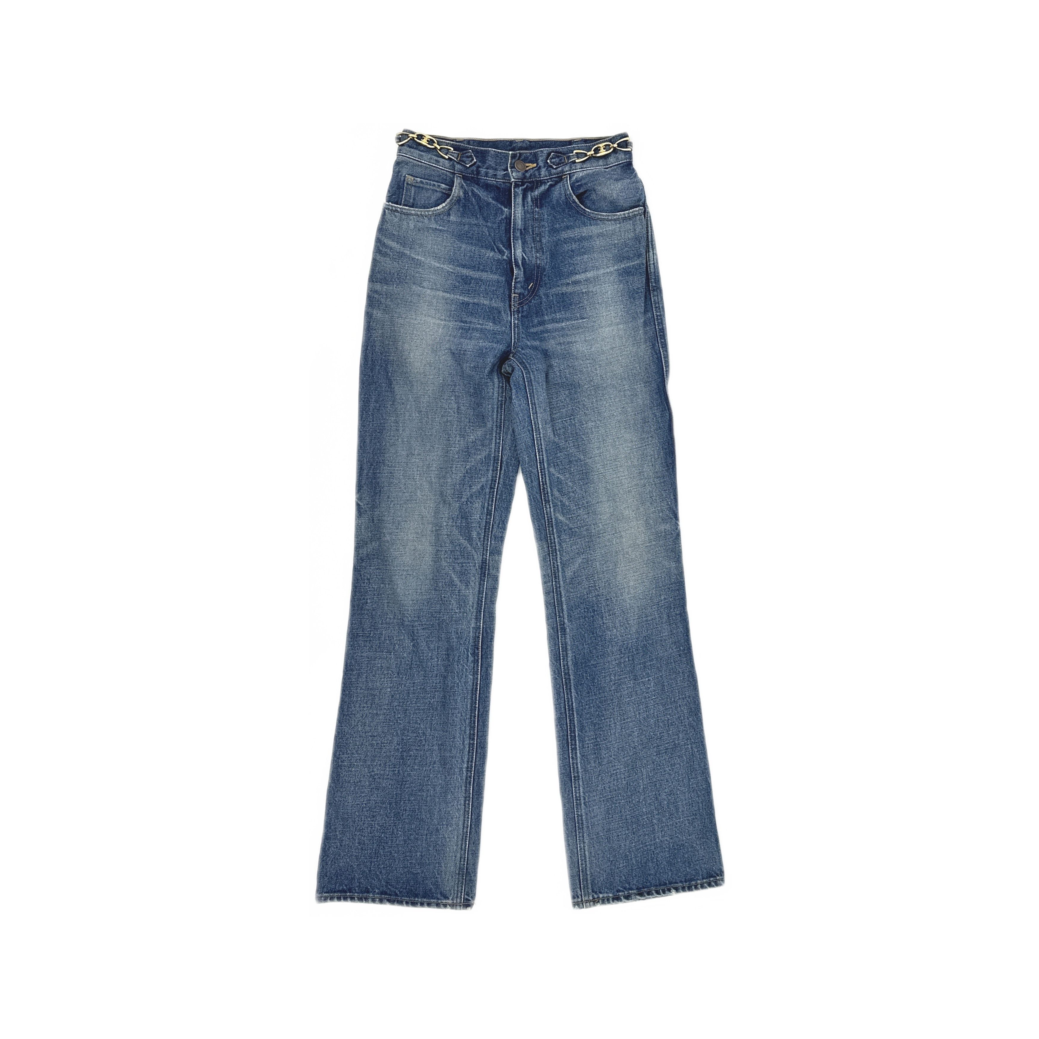 Celine Celine Jane Chain Detail Jeans Size 26 Size 26" / US 2 / IT 38 - 1 Thumbnail