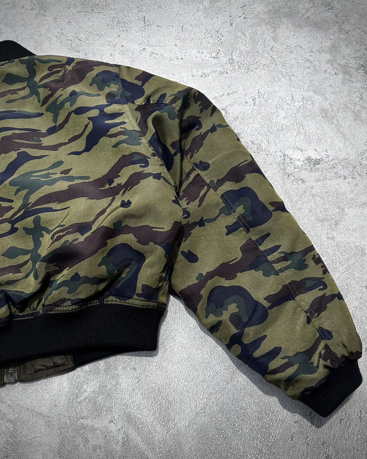 Jean Paul Gaultier Jean Paul Gaultier Heart Camo Bomber Jacket Size US XS / EU 42 / 0 - 11 Thumbnail