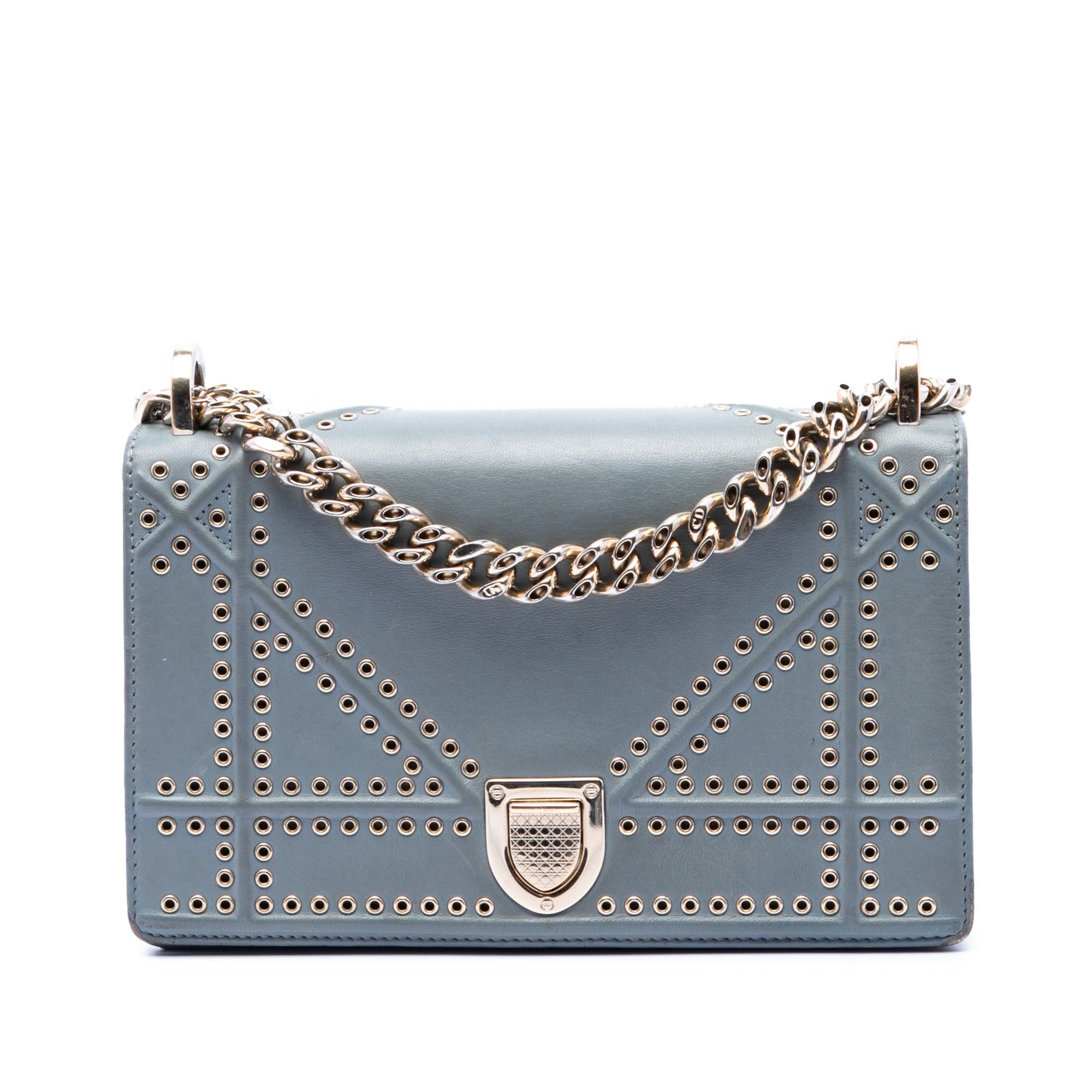 Dior Small Studded Calfskin Diorama Crossbody Size ONE SIZE - 1 Thumbnail