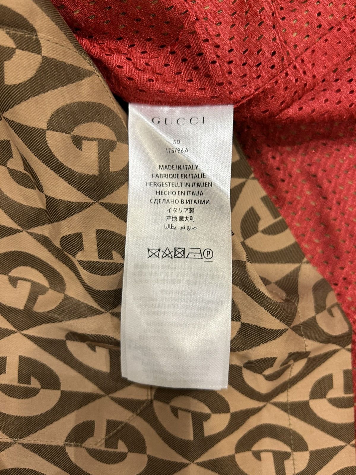 Gucci Gucci GG Mesh Lined Button Up Size US M / EU 48-50 / 2 - 4 Thumbnail