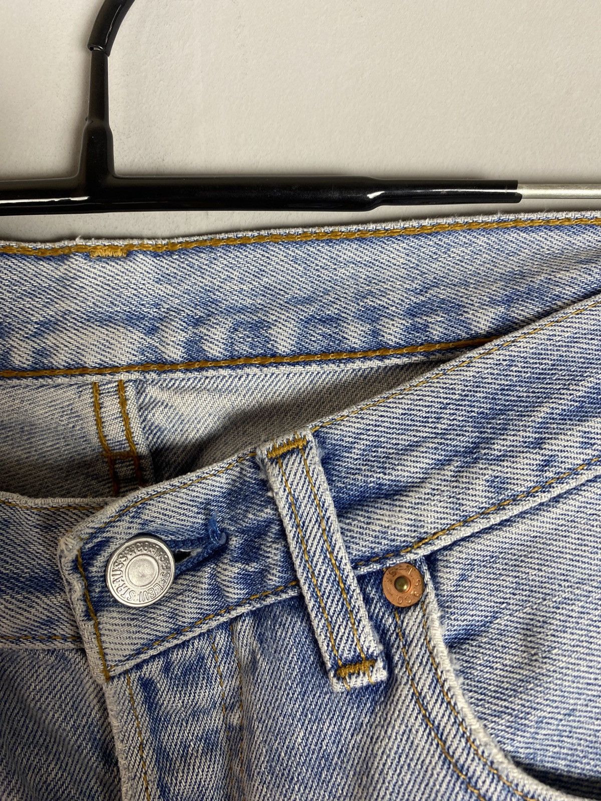 Levi's Vintage 90s Levi’s 501 jeans denim Size US 32 / EU 48 - 10 Thumbnail