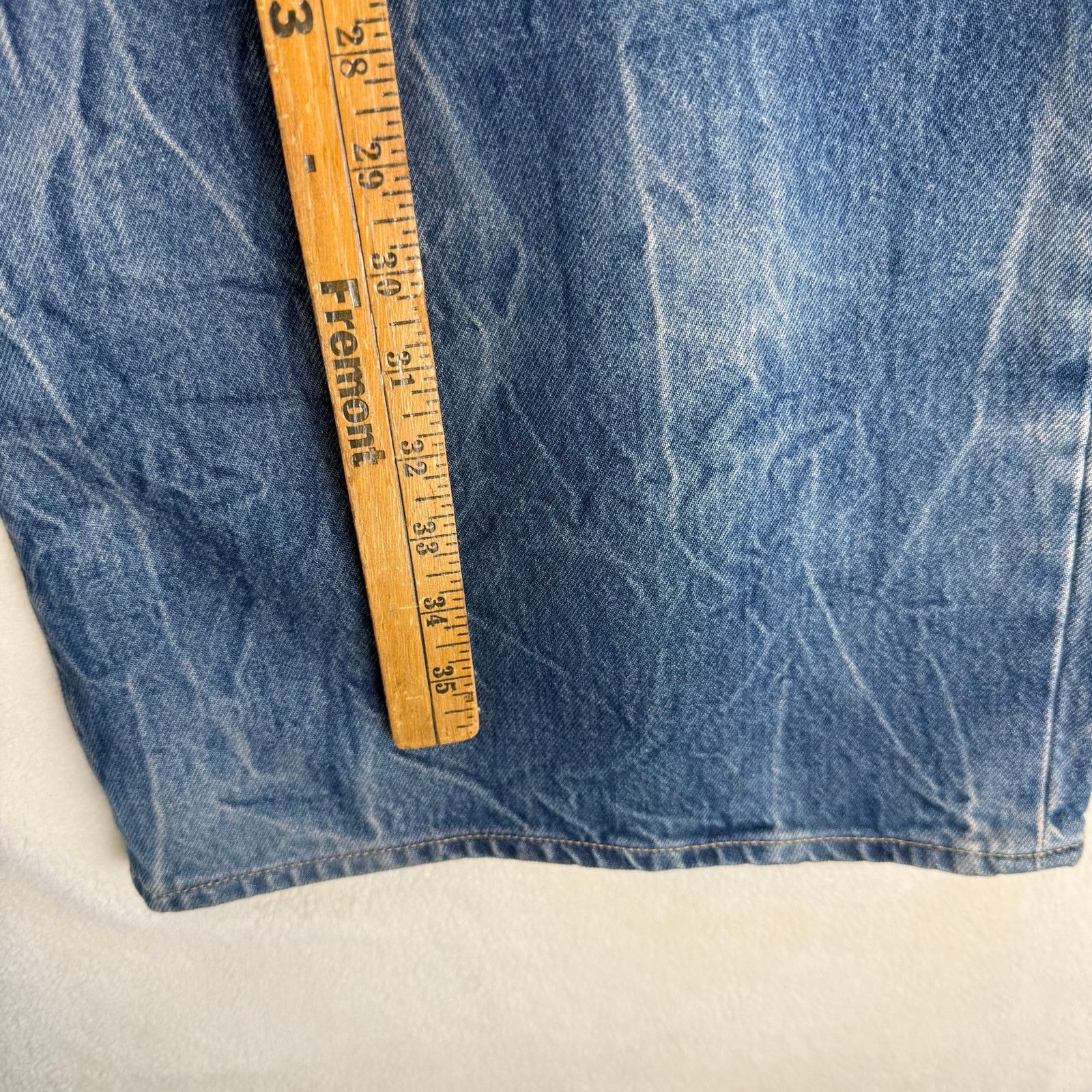 Levi's LEVI'S MADE & CRAFTED WOMEN'S 26 WIDE BARREL JEANS MEDIUM Size 26" / US 2 / IT 38 - 4 Thumbnail