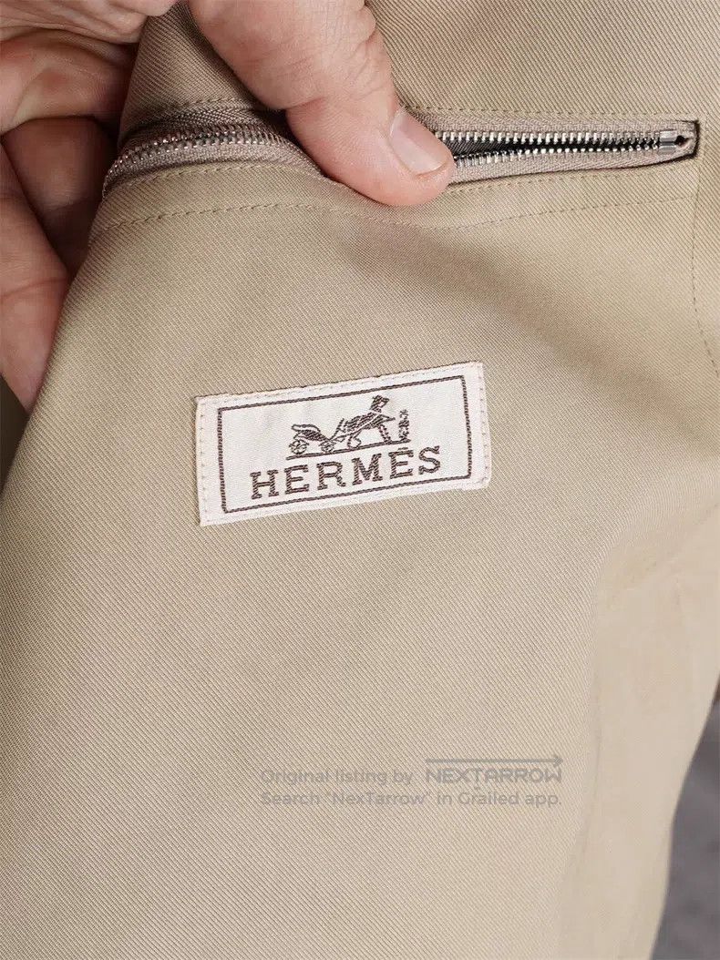 Hermes Hermes Men's 2024 Runway Windbreaker Jacket Size US M / EU 48-50 / 2 - 5 Thumbnail