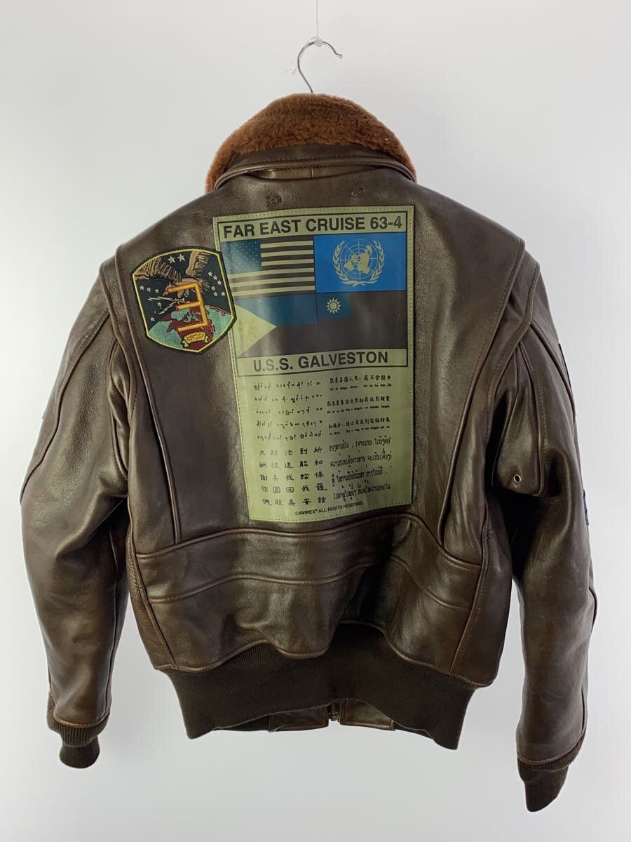 Avirex Avirex G-1 Topgun Leather Flight Jacket Brown Size US M / EU 48-50 / 2 - 2 Thumbnail