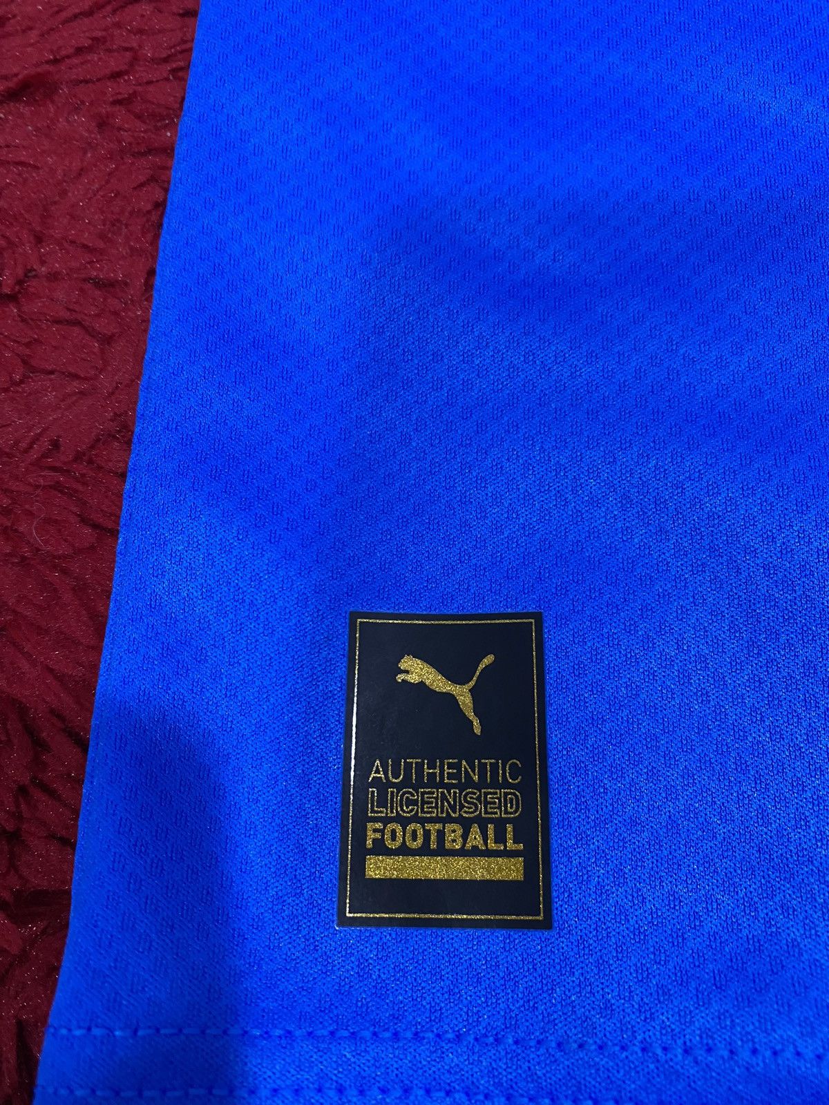 Puma PUMA ITALY HOME FOOTBALL SOCCER JERSEY 2022-2023 Size US L / EU 52-54 / 3 - 7 Thumbnail