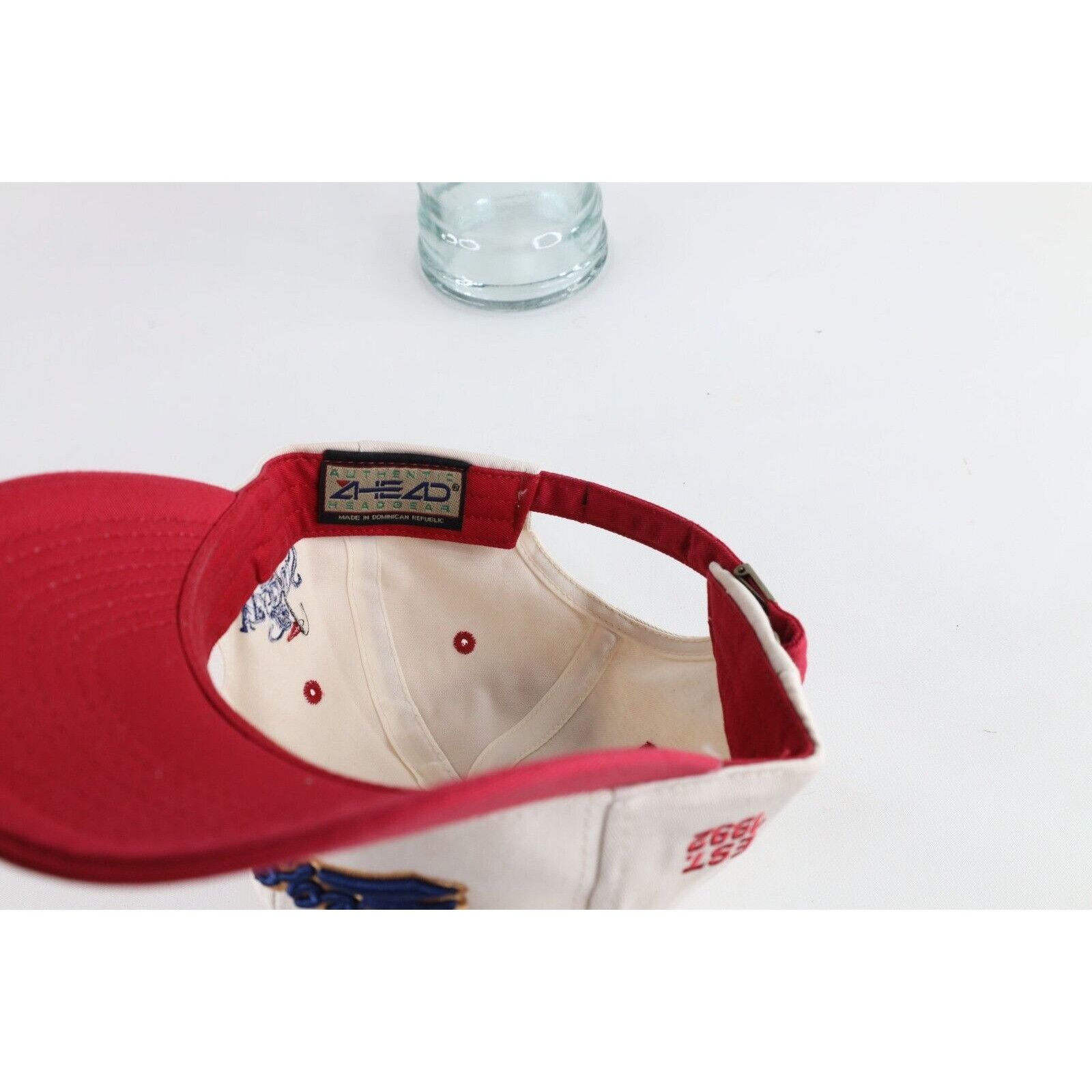 Vintage Vintage 90s Spell Out The Legends of Indiana Golf Course Hat Size ONE SIZE - 7 Thumbnail