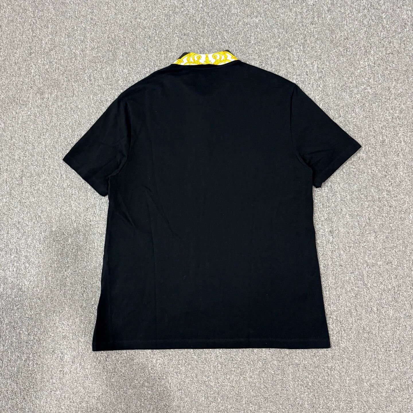 Versace Versace Black short-sleeve Polo shirt 2XL 99 New Size US XXL / EU 58 / 5 - 2 Thumbnail