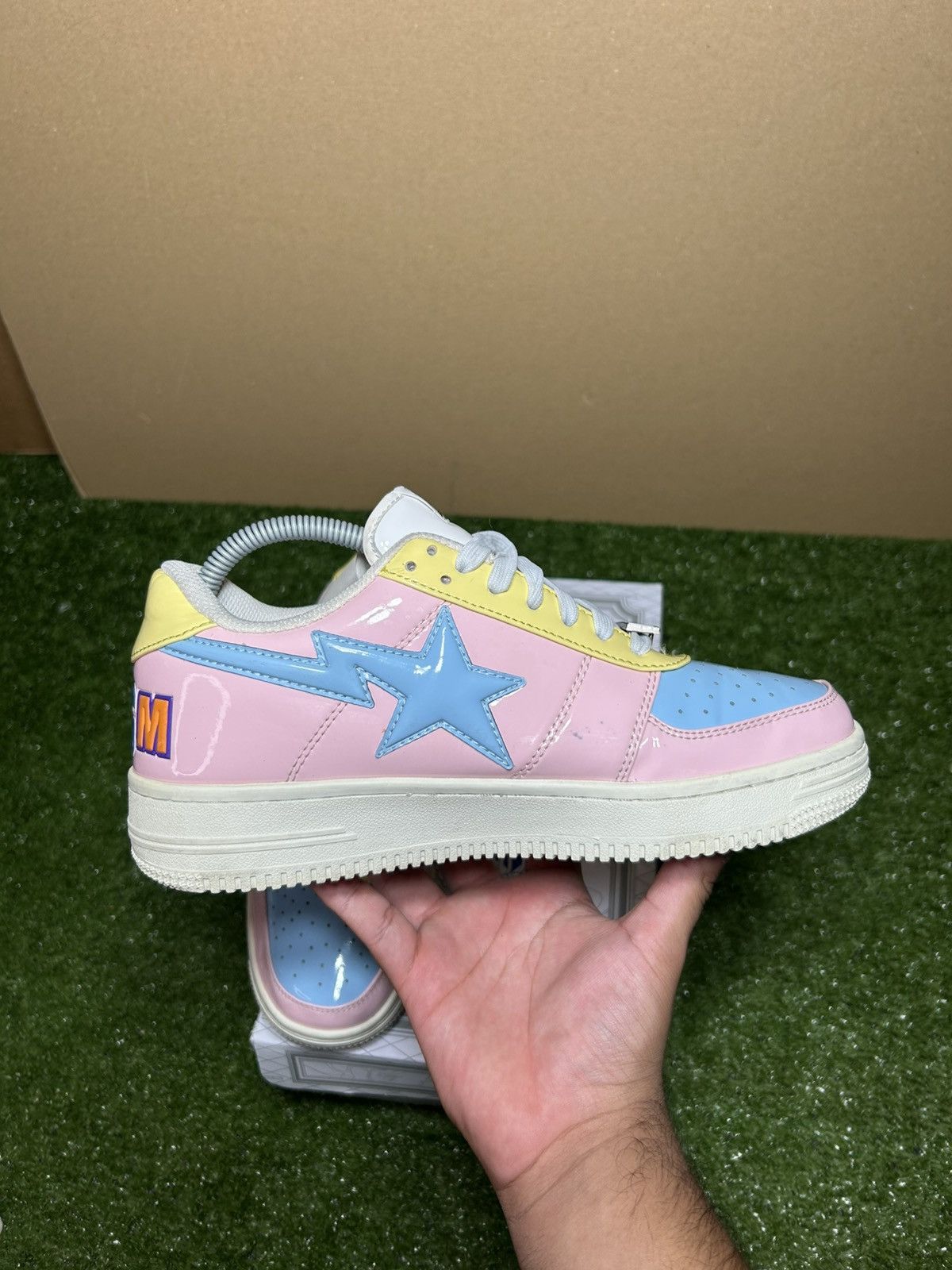 Bape Bape Bapesta Cotton Candy Size US 8 / EU 41 - 4 Thumbnail