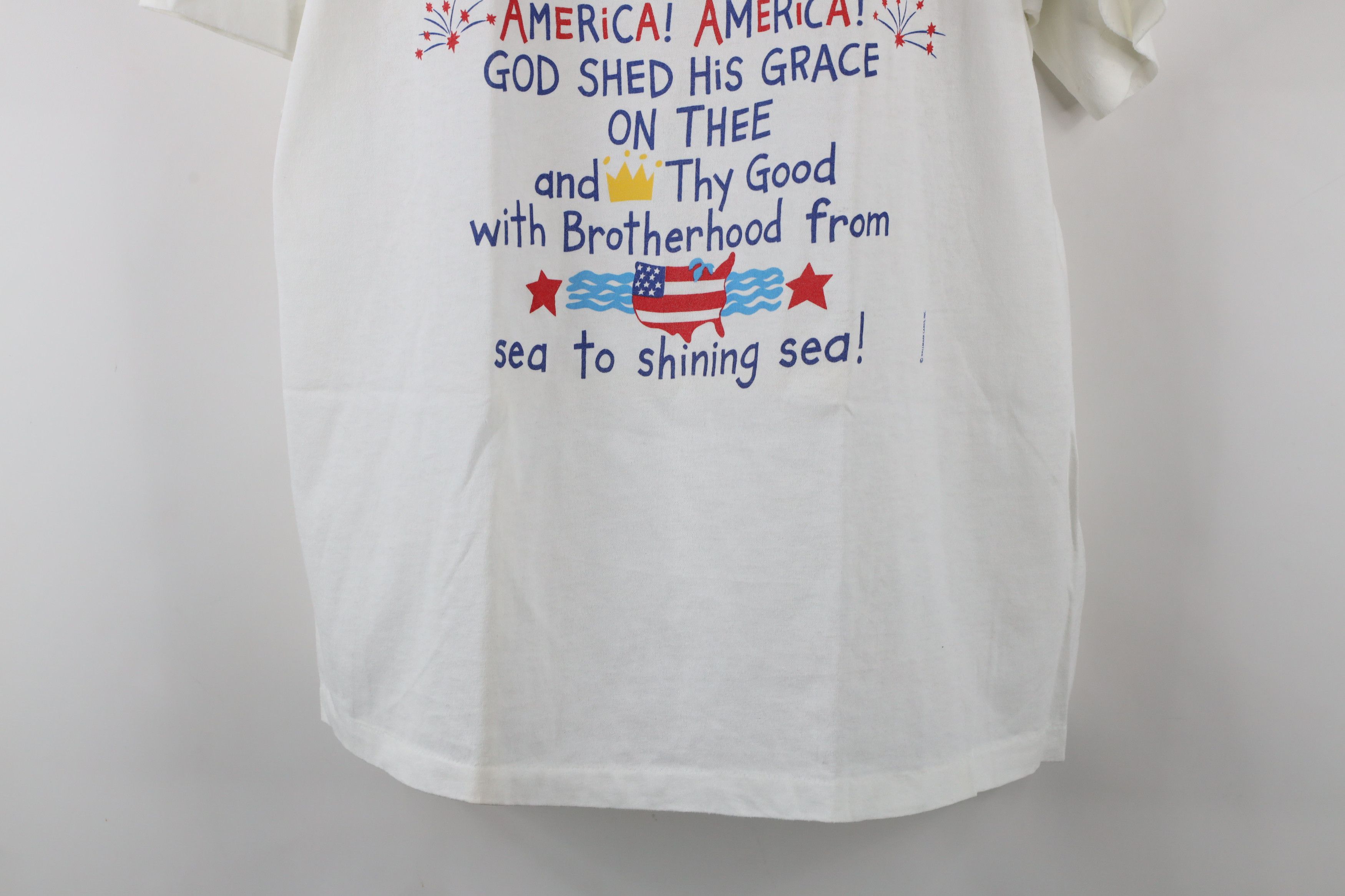 Vintage Vintage 80s 90s Hallmark Cards Beautiful T-Shirt White USA Size XL / US 12-14 / IT 48-50 - 3 Thumbnail