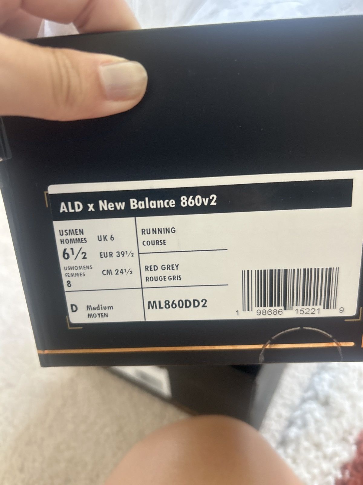 Aime Leon Dore × New Balance Aime Leon Dore NB 860v2 Size US 6.5 / EU 39-40 - 2 Thumbnail