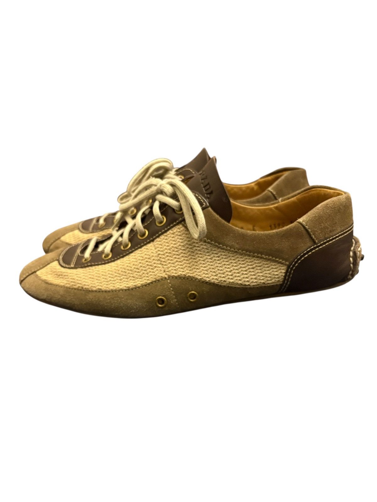 gm様Prada 00s Low Flat Car Shoes Brand - Prada 00s Square toe Derby shoes • Condition - A