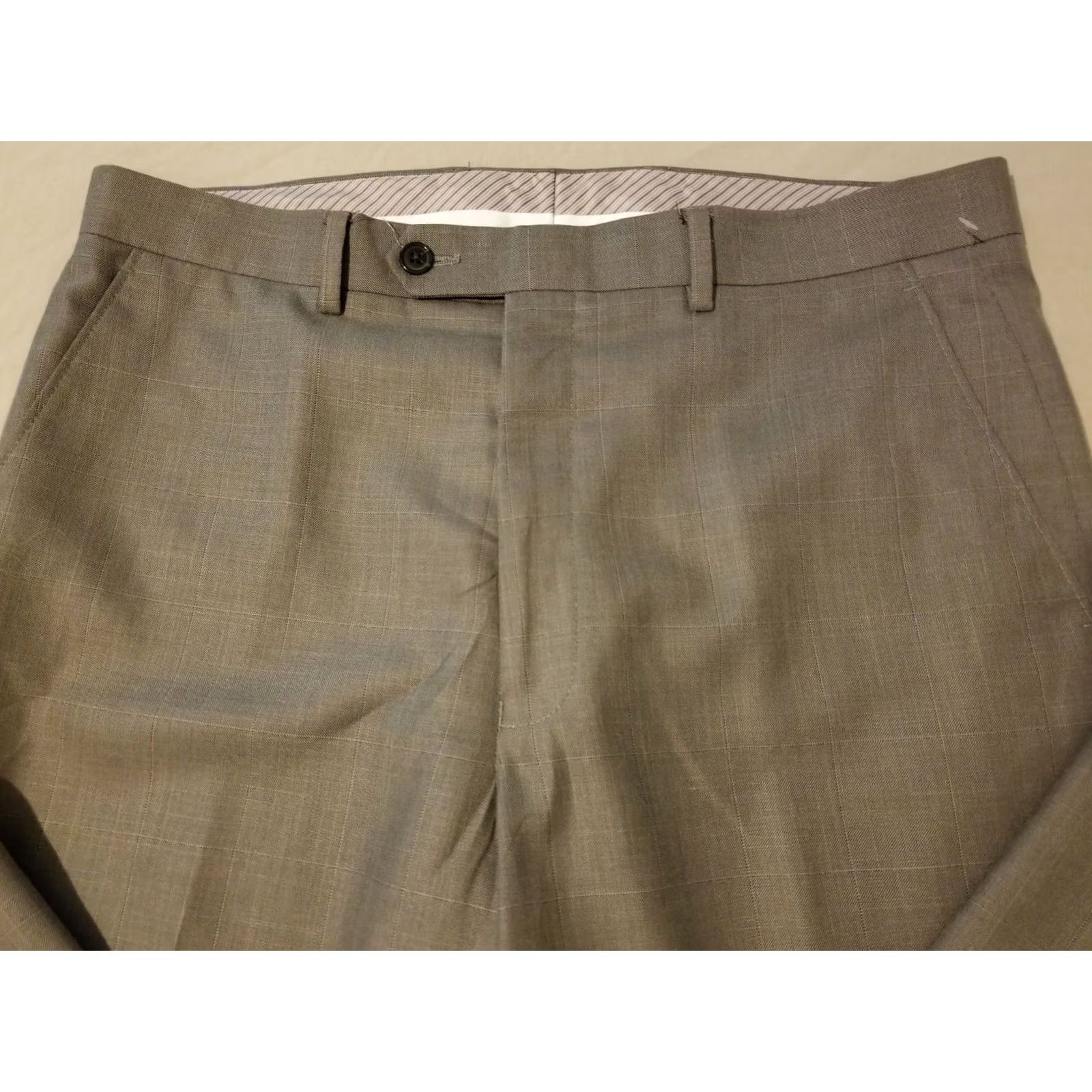 Polo Ralph Lauren Mens Polo Ralph Lauren Dress Pants Gray Khaki Chino Trouser 34x34 34x31 Size US S / EU 44-46 / 1 - 4 Thumbnail